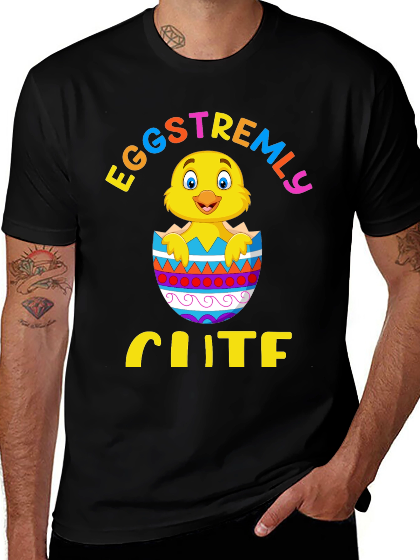Eggstremely Cute Chick Easter T-Shirt