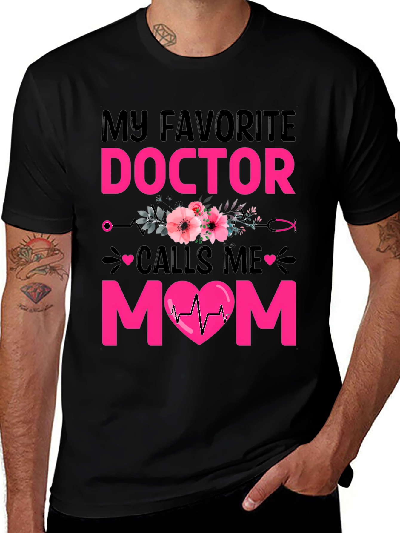 Variant 7 of My Favorite Doctor Calls Me Mom T-Shirt
