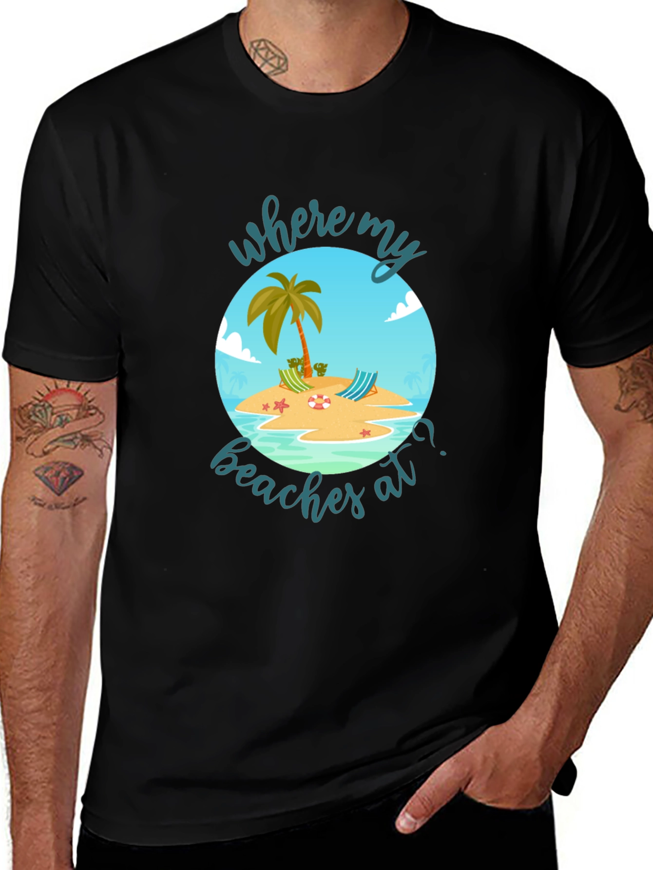 Tropical Island Graphic Tee