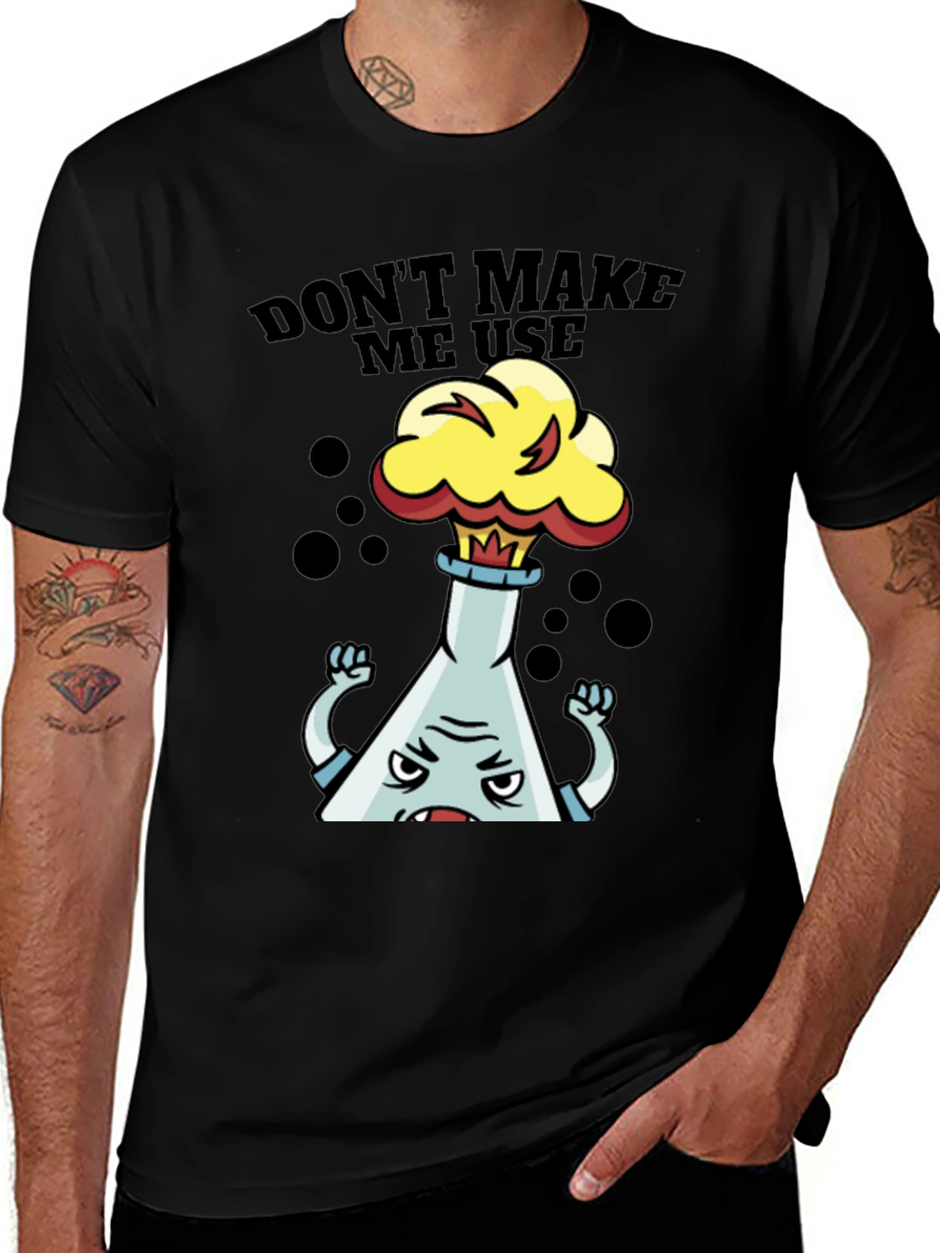 Variant 16 of Funny Science T-Shirt - Don't Make Me Use My Lab!