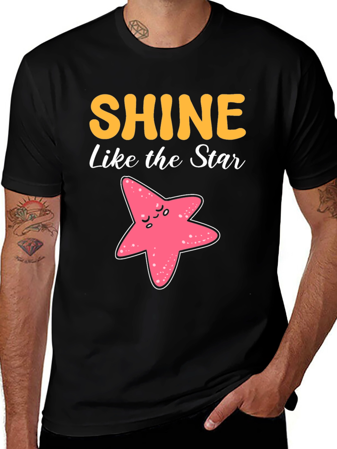 Variant 12 of Shine Like the Star Graphic Tee