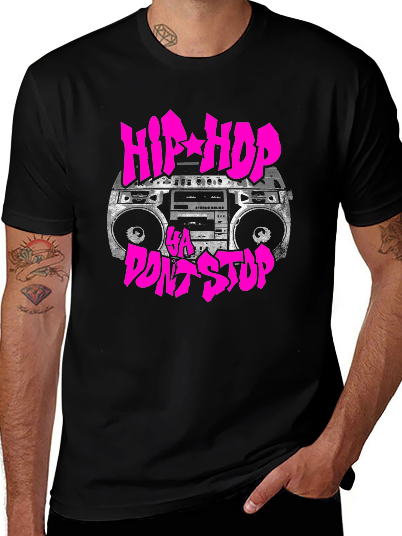 Variant 10 of Hip Hop Ya Dont Stop Graphic T-Shirt