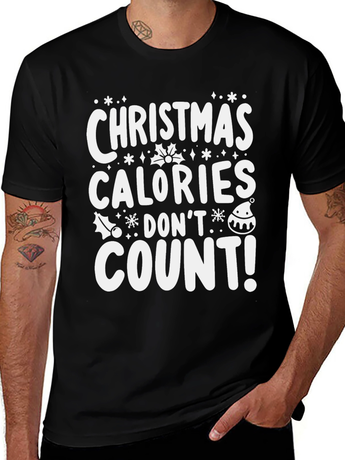 Christmas Calories Don't Count T-Shirt
