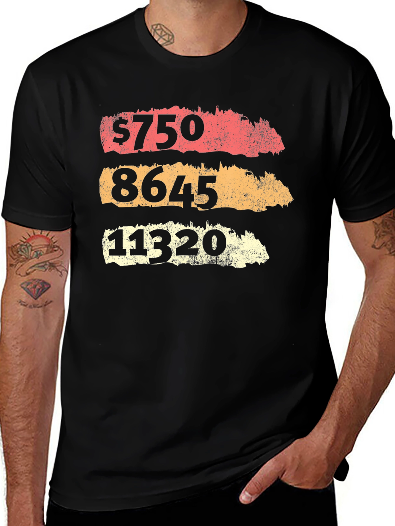 Retro Numbers T-Shirt