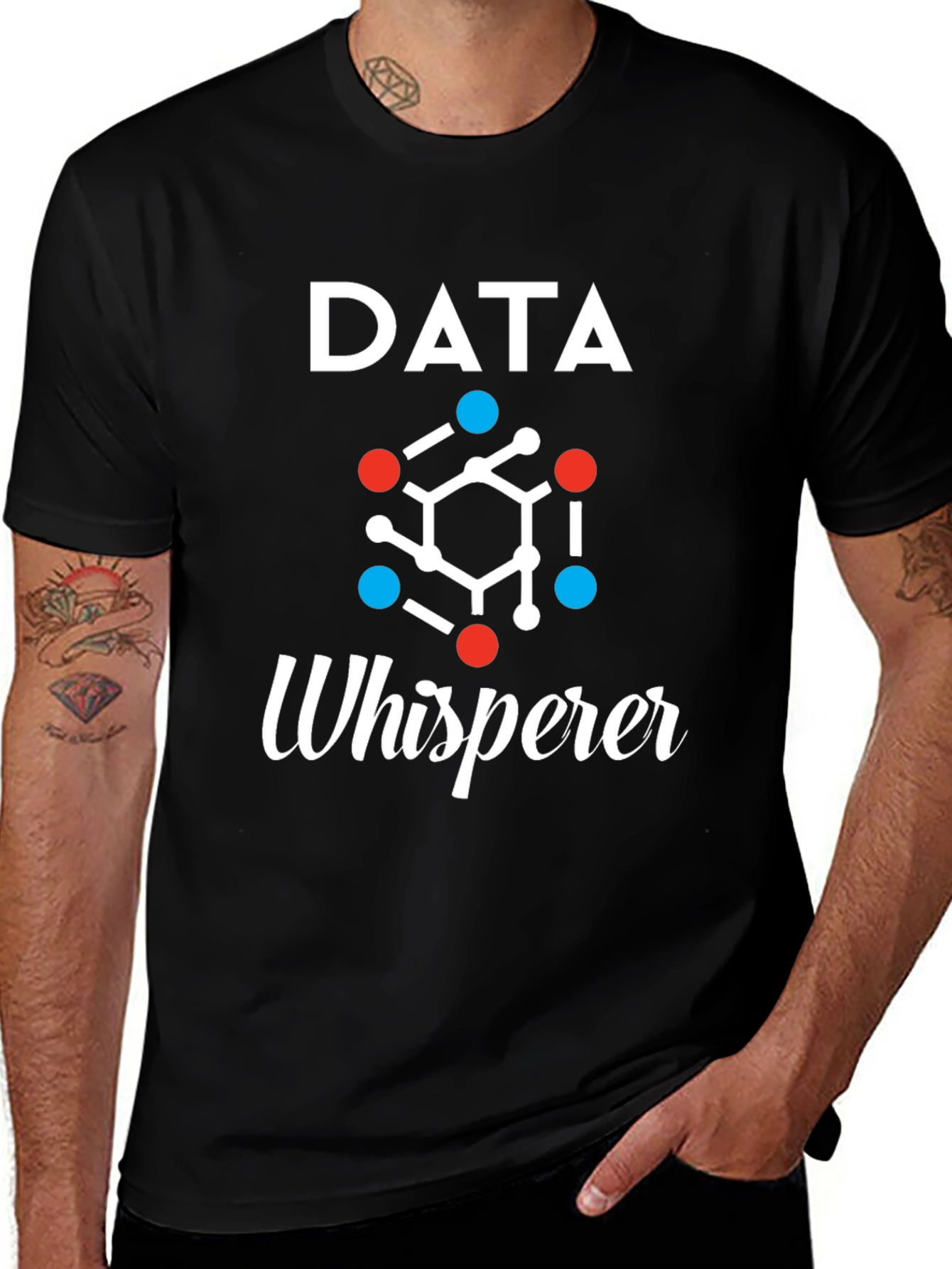 Data Whisperer Graphic Tee - Geek Chic