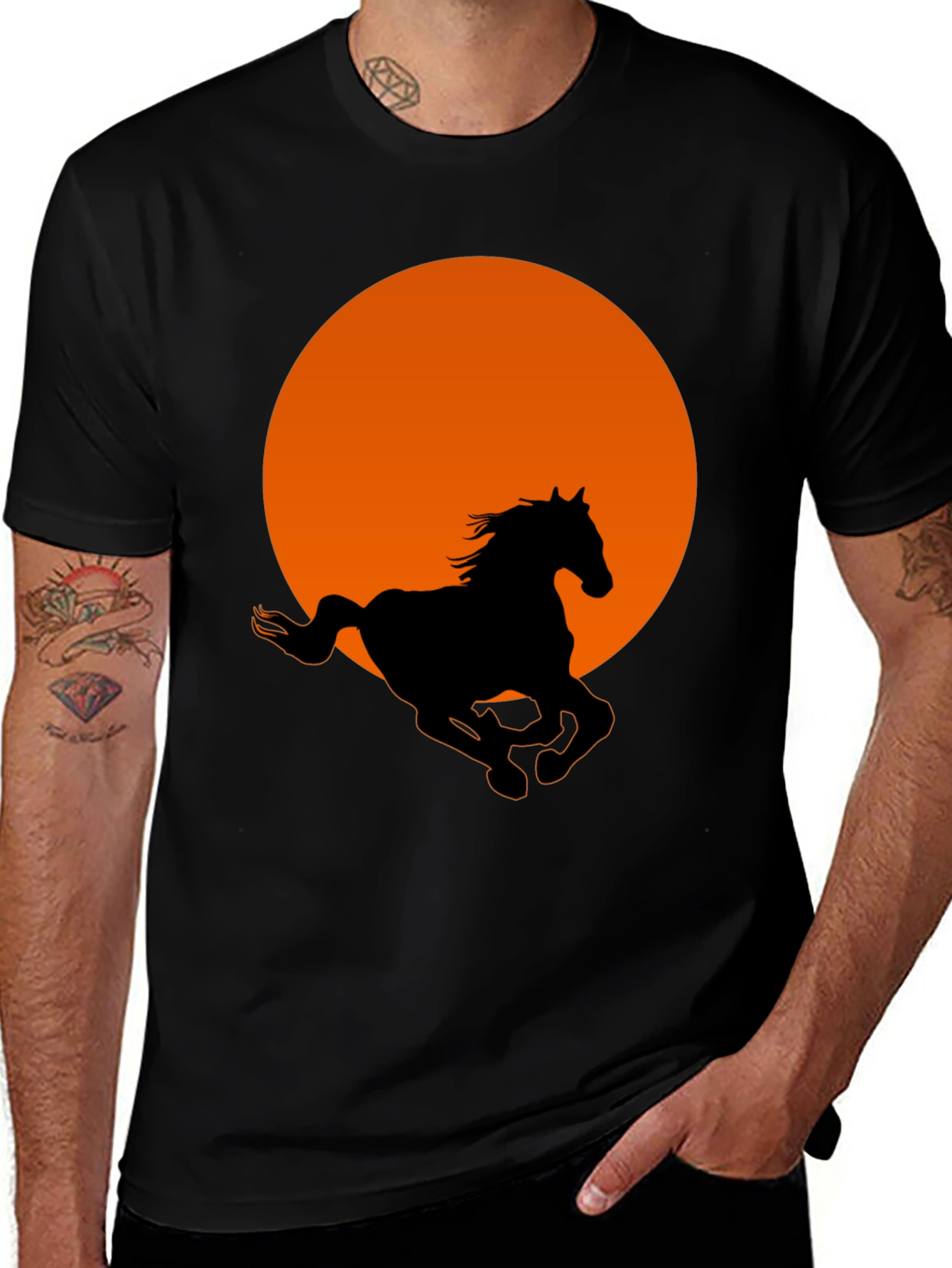 Variant 29 of Horse Silhouette T-Shirt