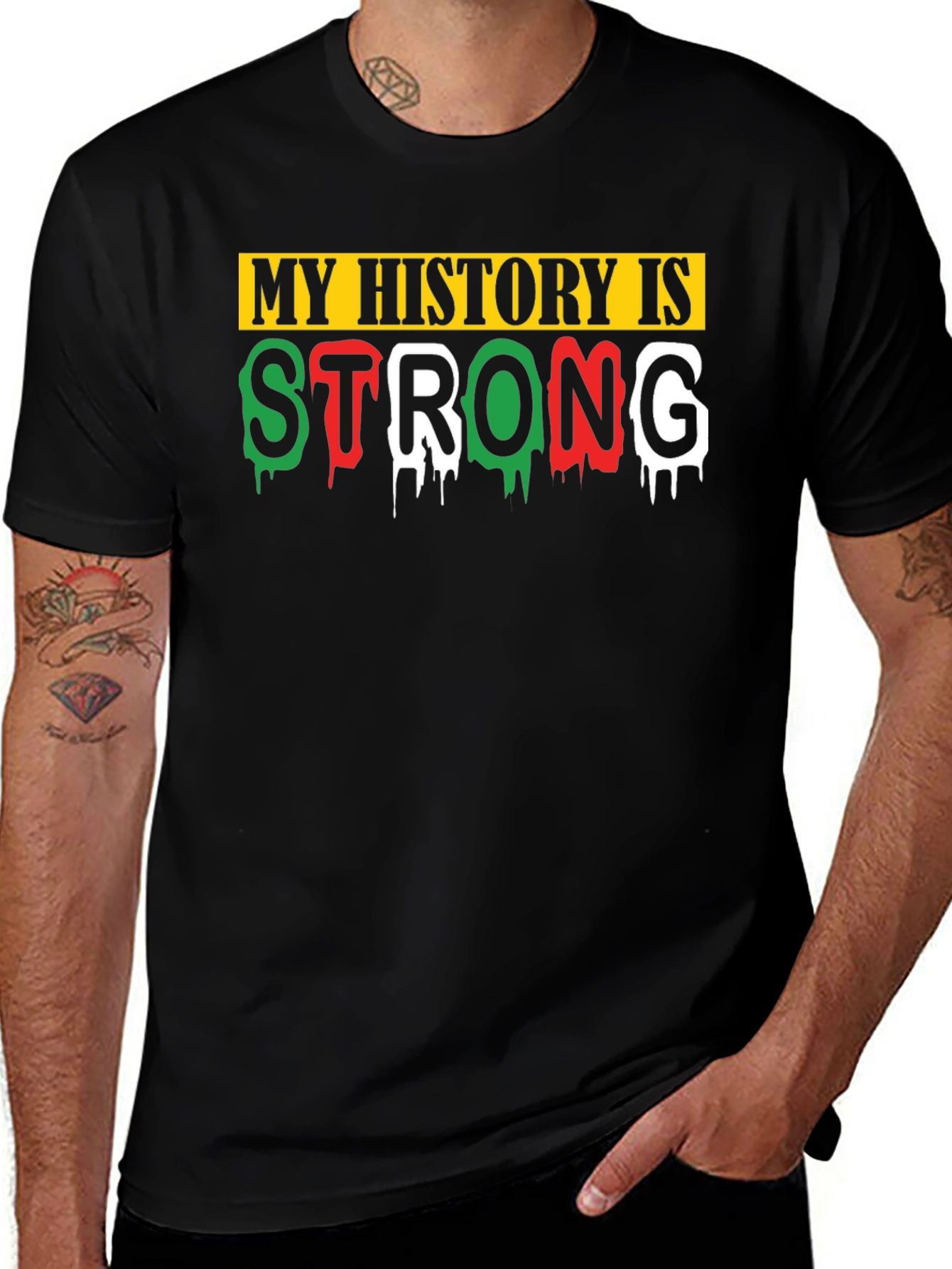 Variant 5 of Strong History Graphic T-Shirt