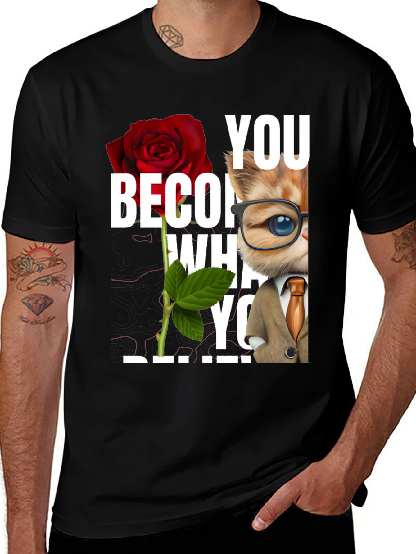 Variant 12 of Believe in Yourself Graphic Tee