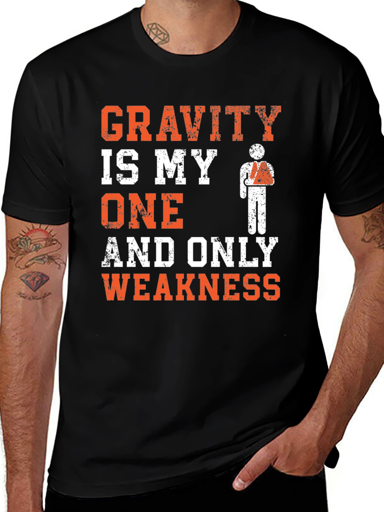 Variant 18 of Gravity Weakness T-Shirt