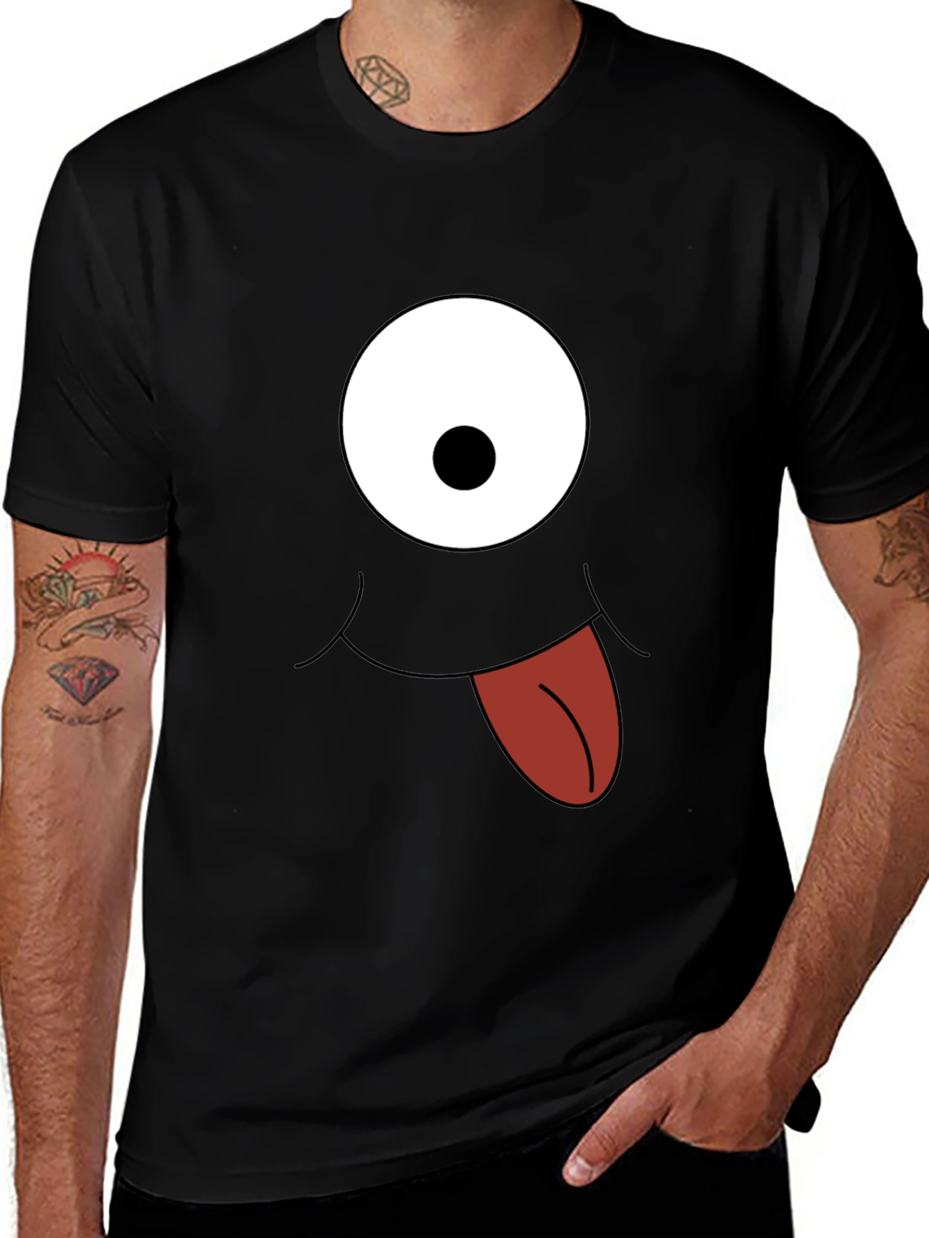 Variant 9 of Funny Cartoon Monster Eye T-Shirt