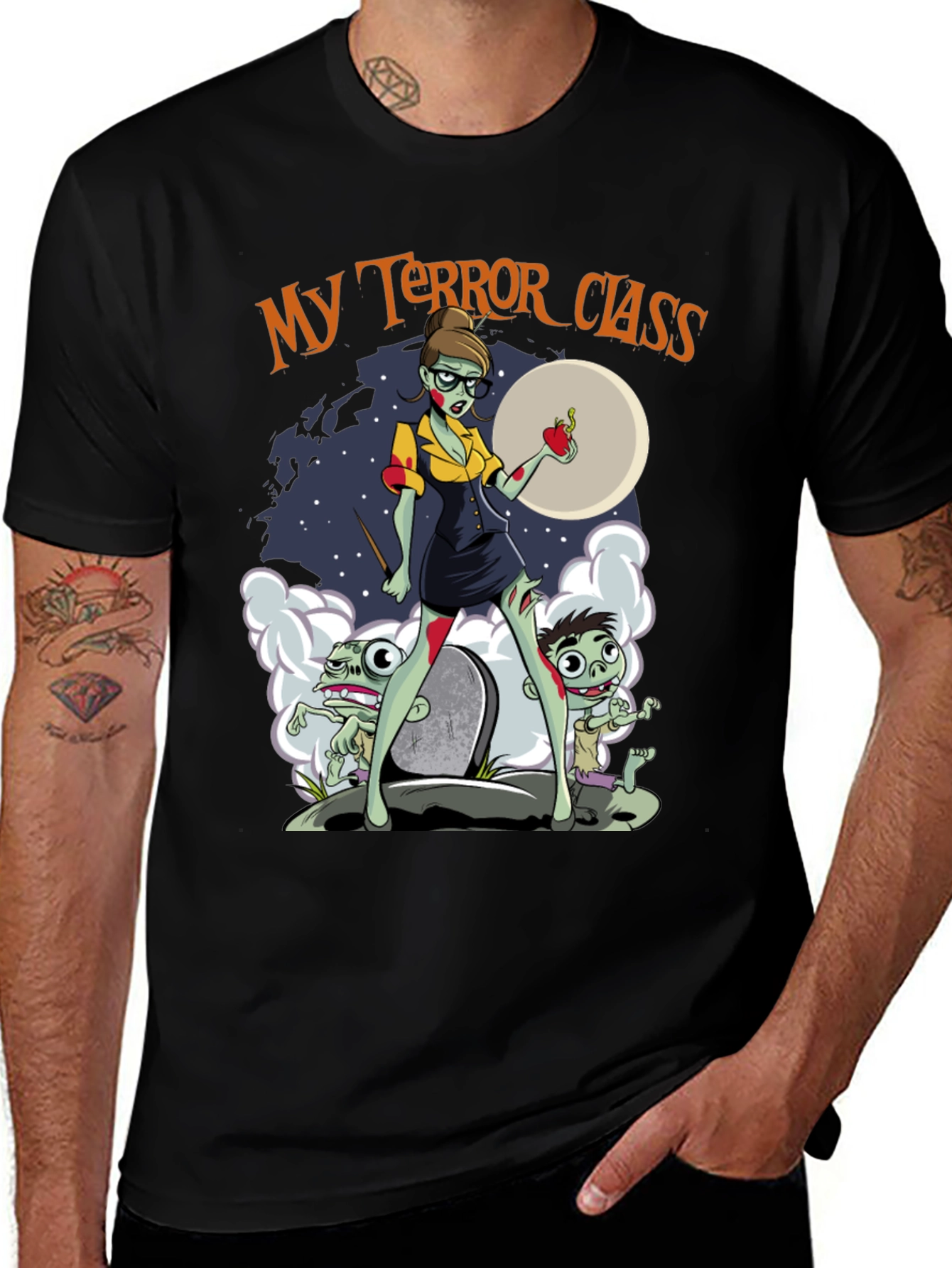 My Terror Class Zombie Teacher T-Shirt