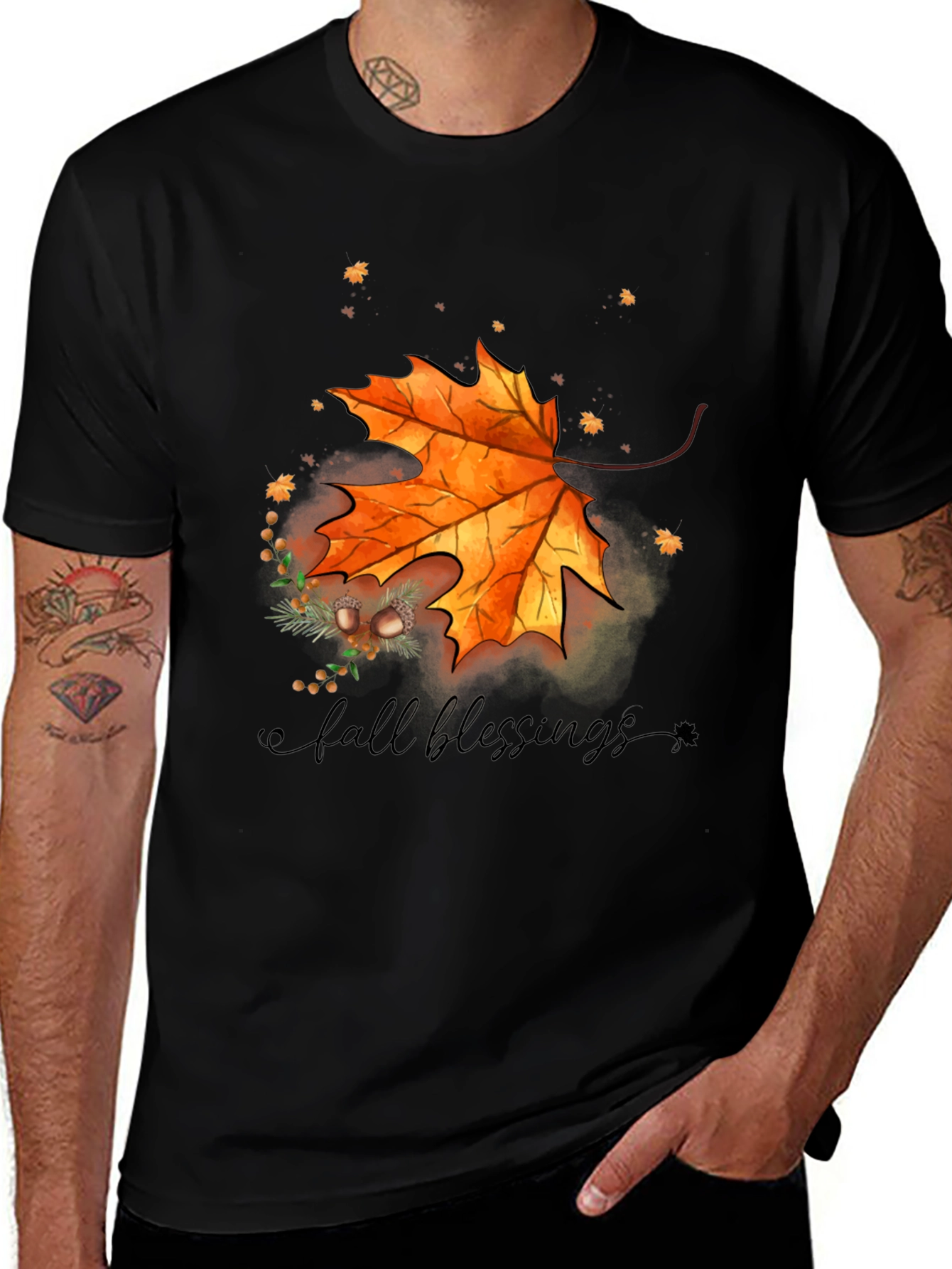 Variant 26 of Fall Blessings Graphic Tee