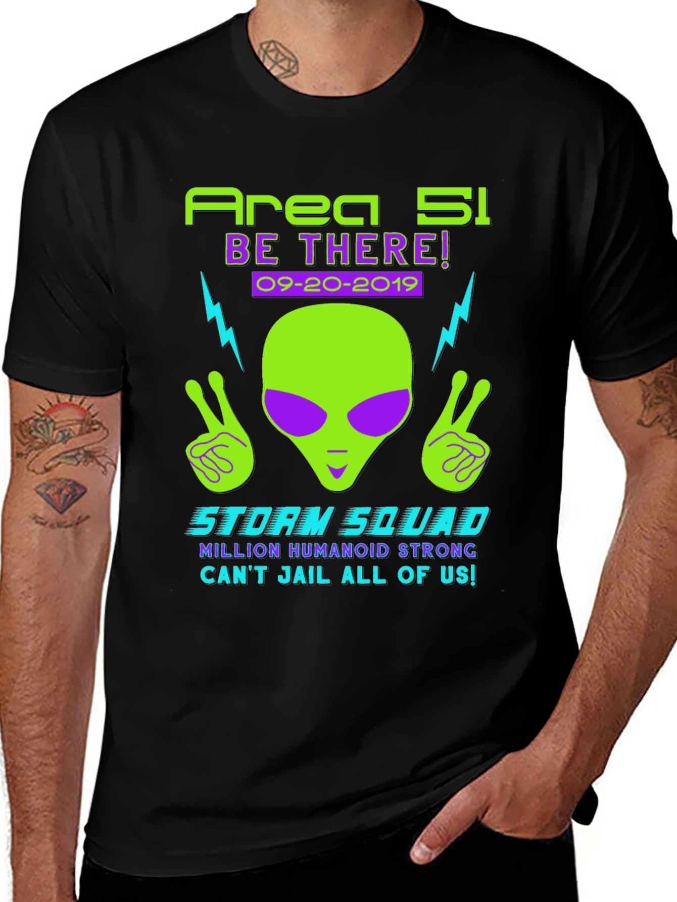 Area 51 Storm Squad T-Shirt