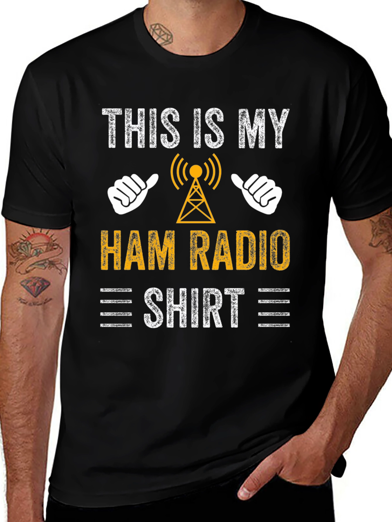 Variant 19 of Ham Radio Shirt - Funny Amateur Radio Operator Tee