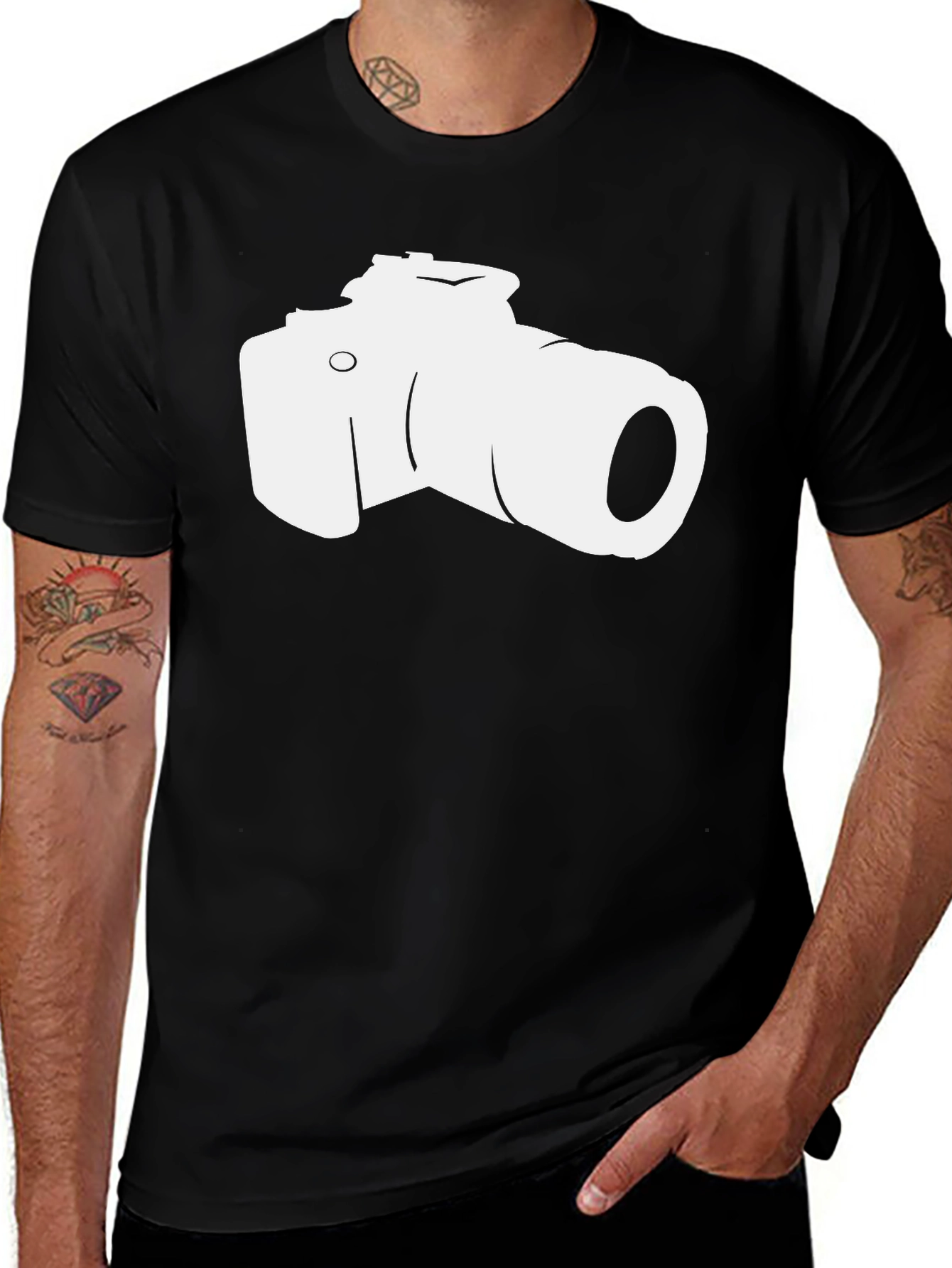 Variant 19 of Camera Graphic T-Shirt - Photographer Tee