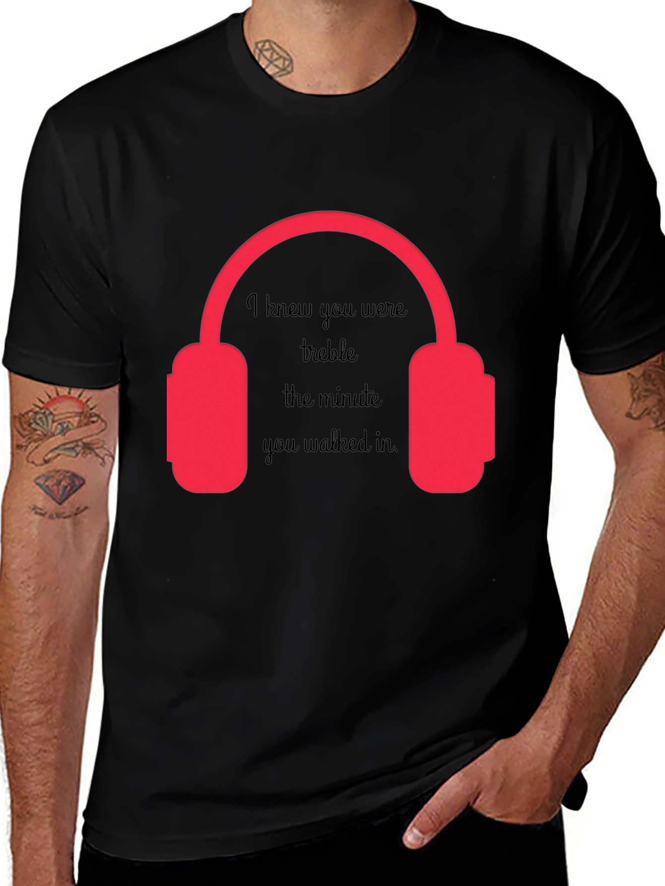 Variant 24 of Treble Music Lover T-Shirt