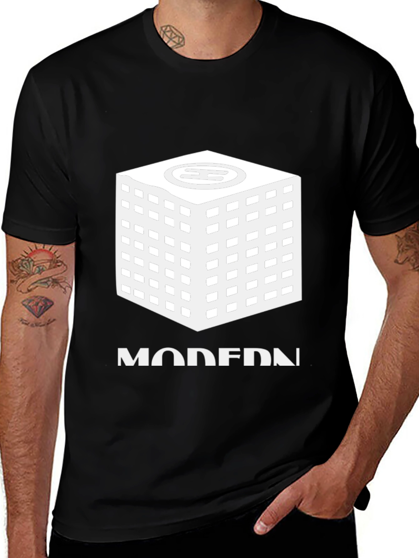 Variant 27 of Modern Building Block Tee