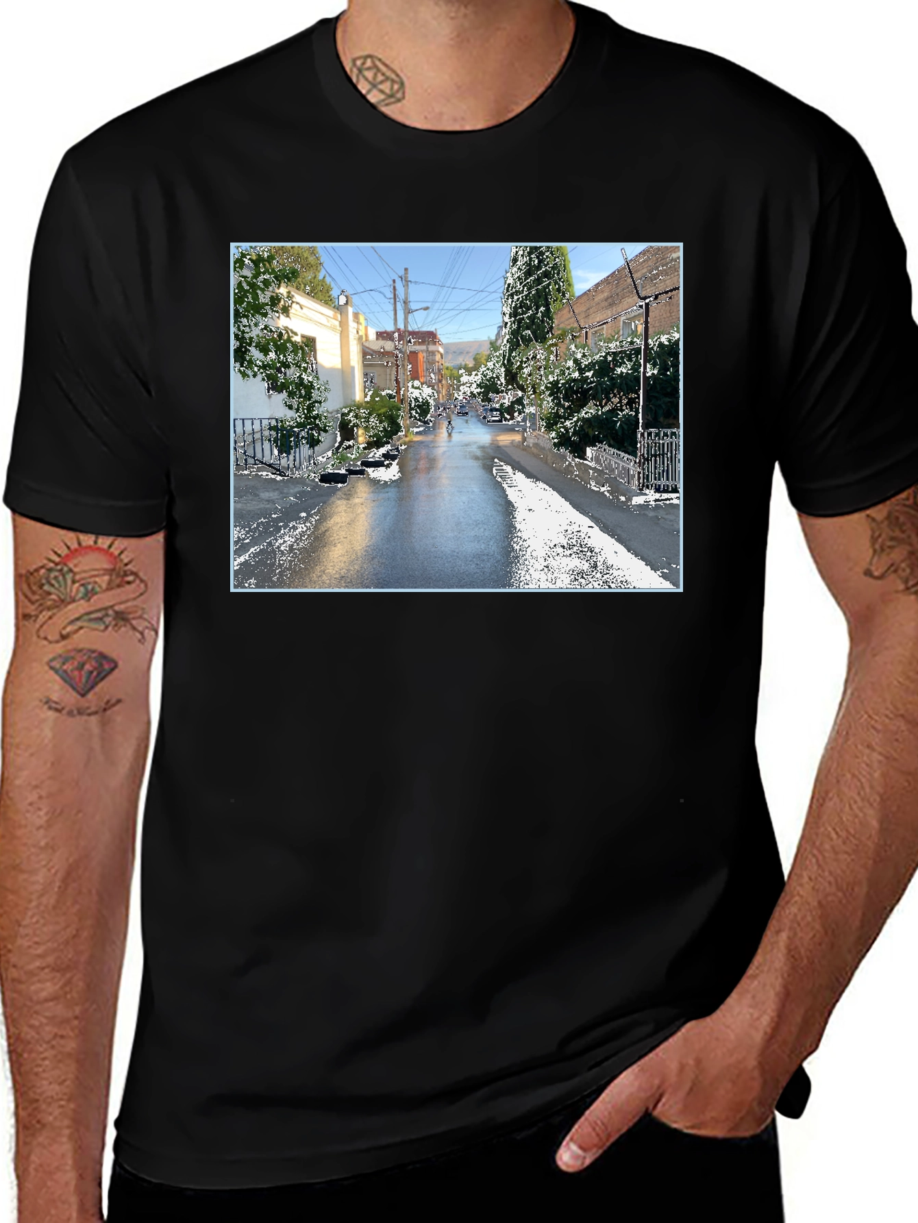 Variant 7 of Street View Graphic Tee