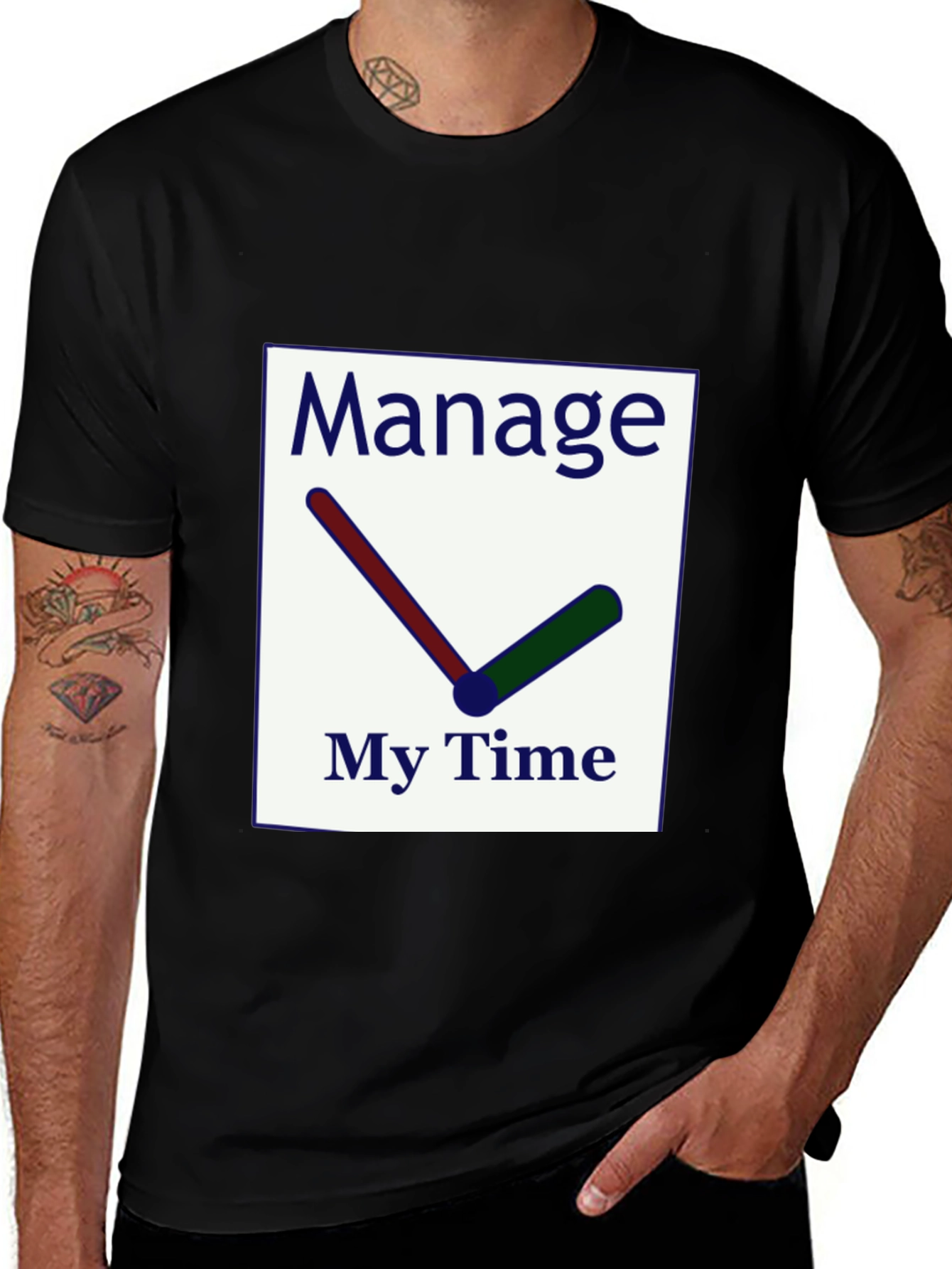 Manage My Time Graphic T-Shirt