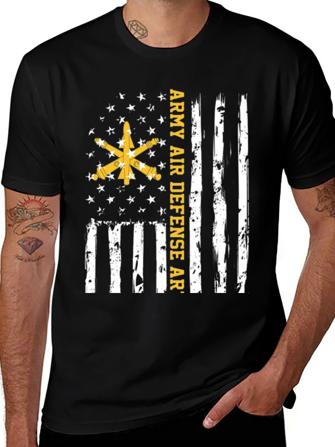 Army Air Defense T-Shirt Military Pride Tee