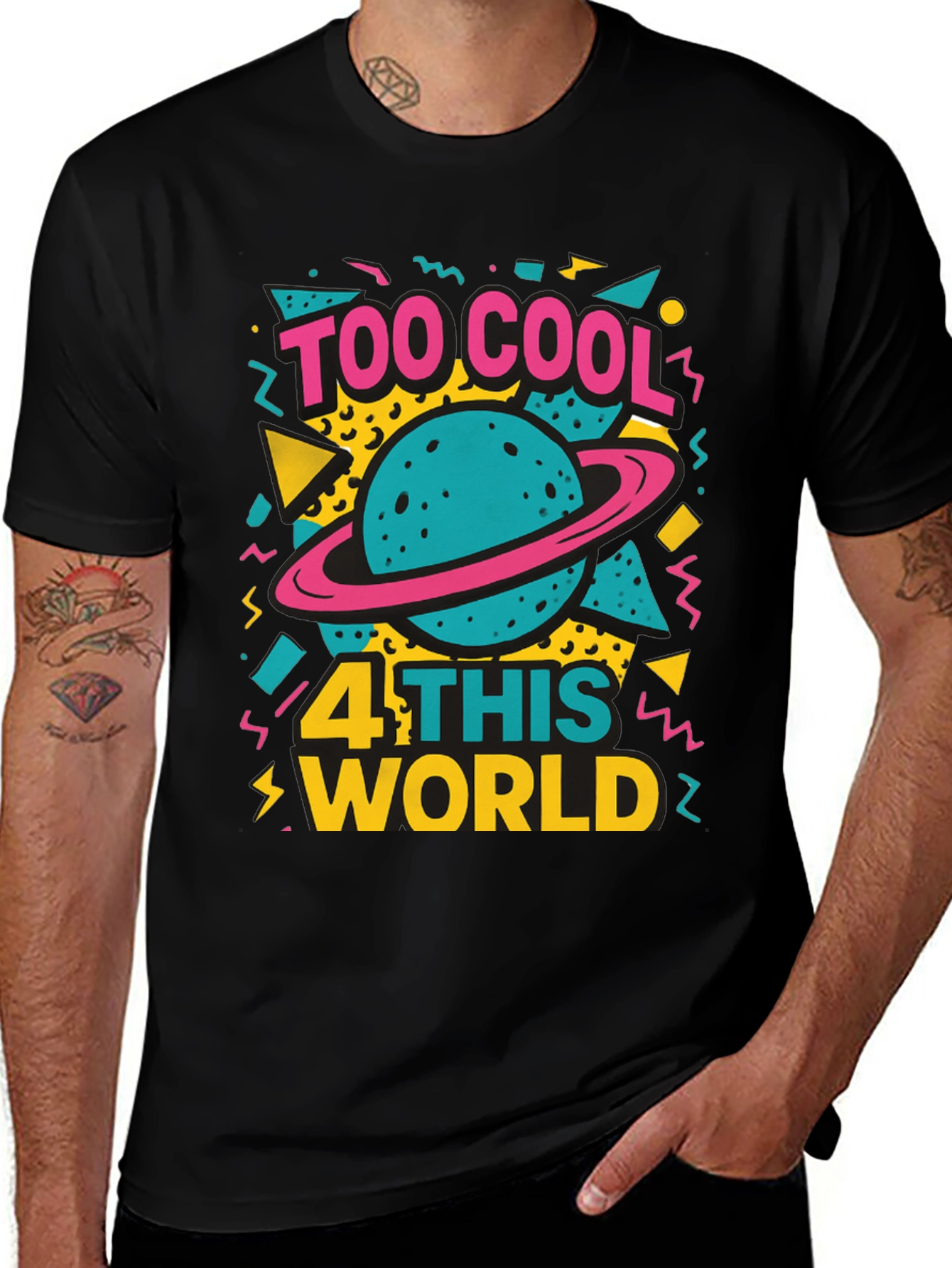 Variant 26 of Too Cool for This World Graphic T-Shirt