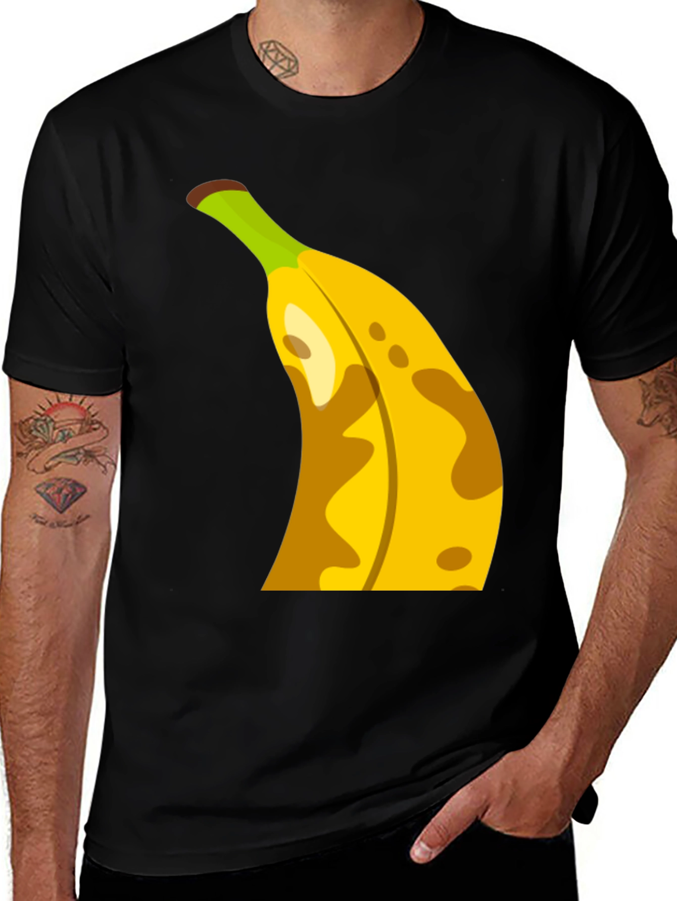 Variant 6 of Banana Graphic T-Shirt - Funny Fruit Design