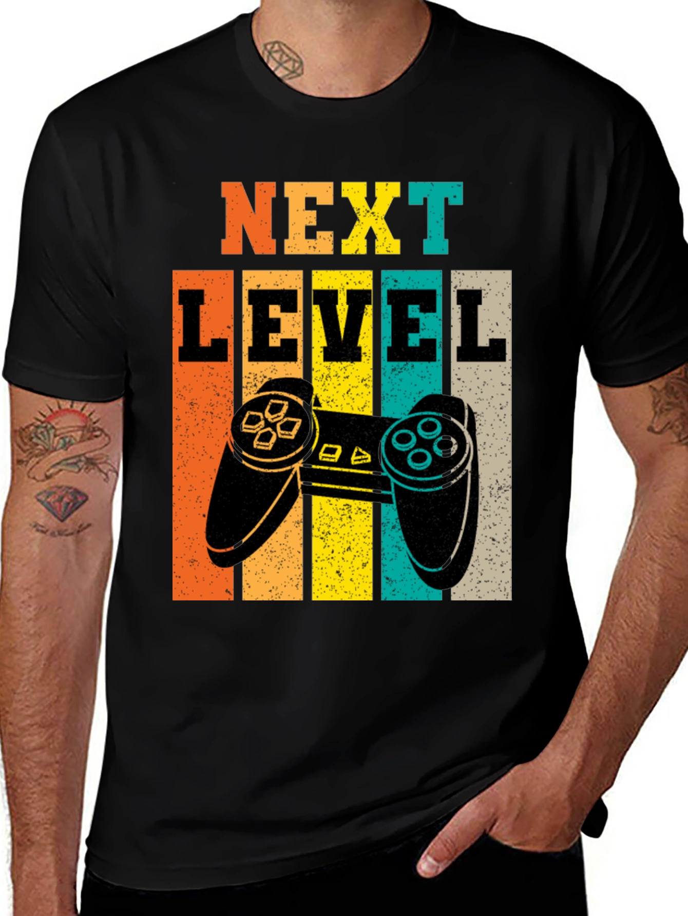 Variant 3 of Next Level Gamer T-Shirt - Retro Gaming Design