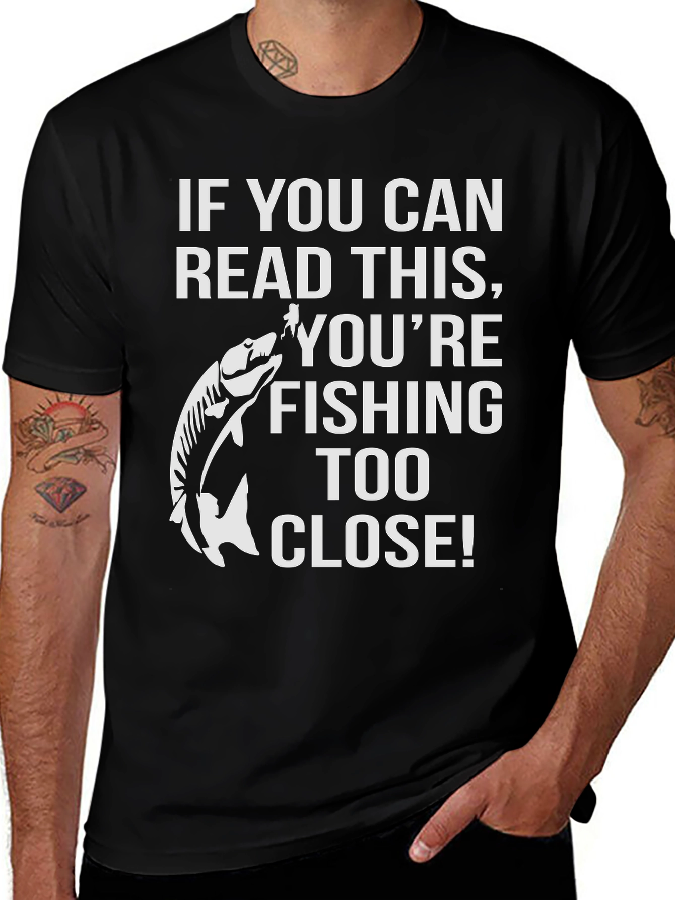 Variant 13 of Fishing T-Shirt - Funny Fisherman Tee