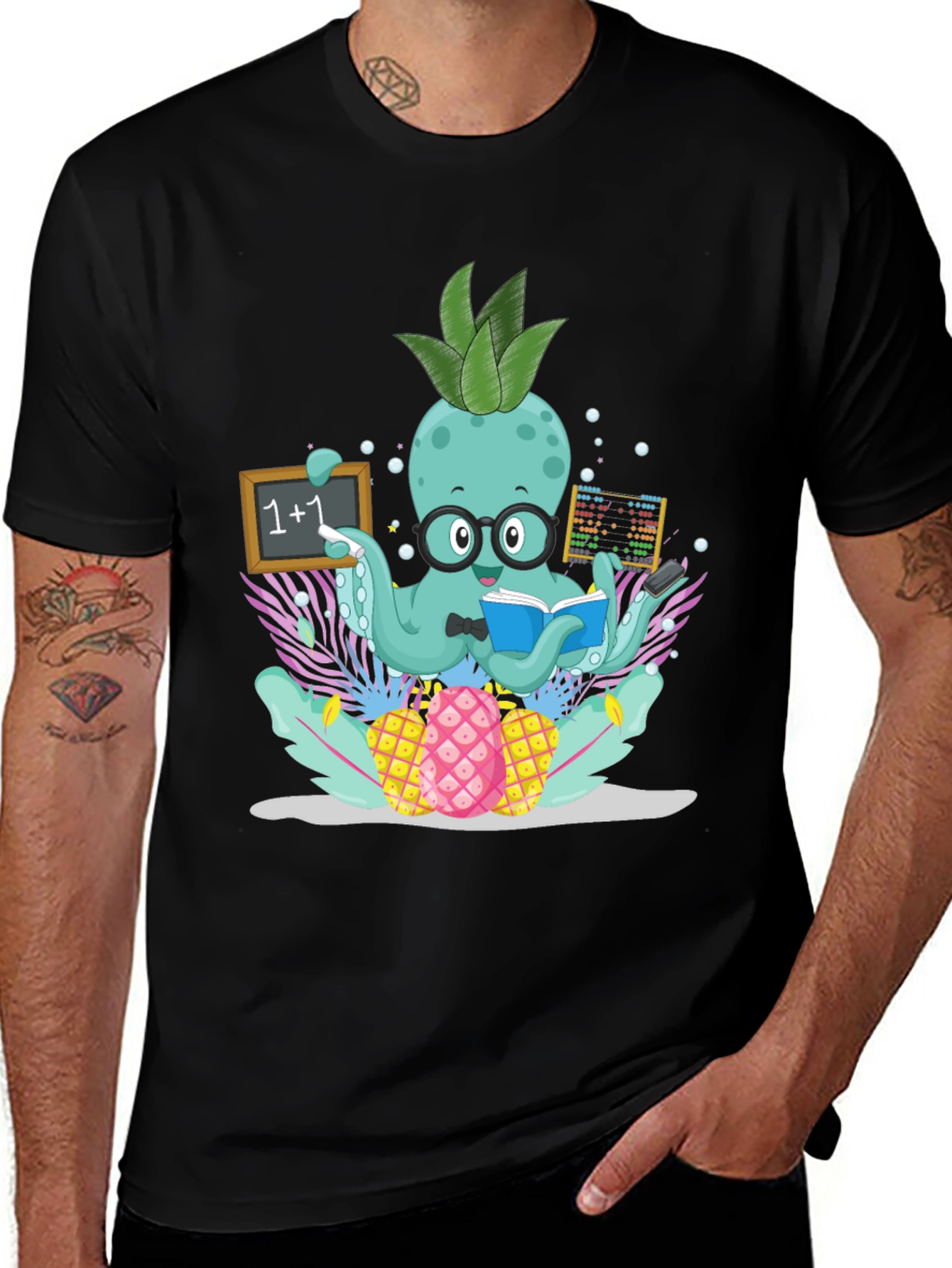 Variant 21 of Math Teacher Octopus T-Shirt