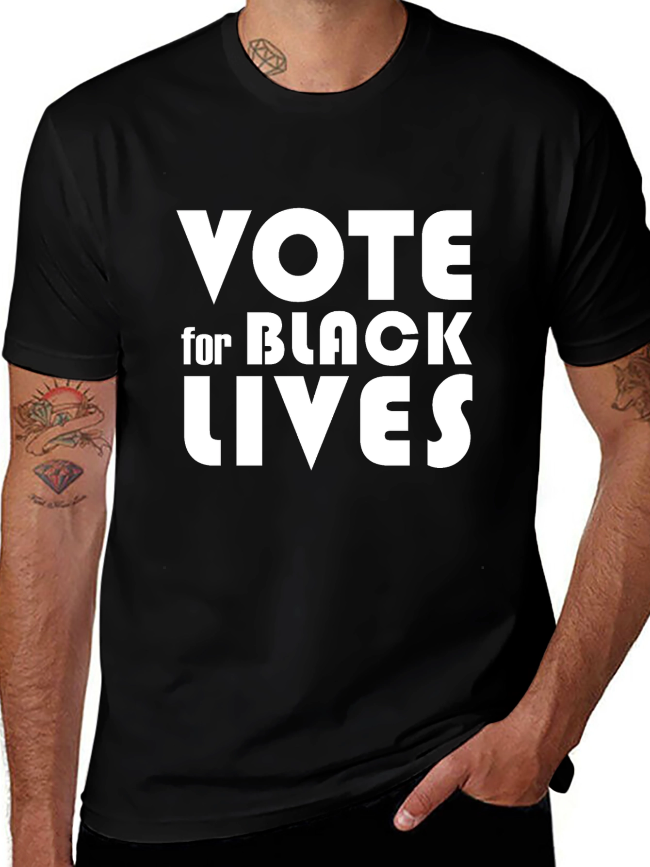 Variant 13 of Vote for Black Lives Graphic Tee