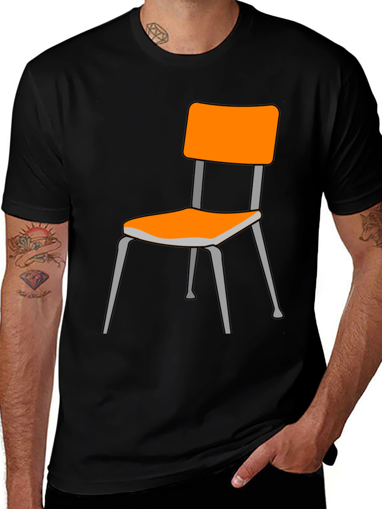 Variant 28 of Chair Graphic T-Shirt - Unisex Casual Tee