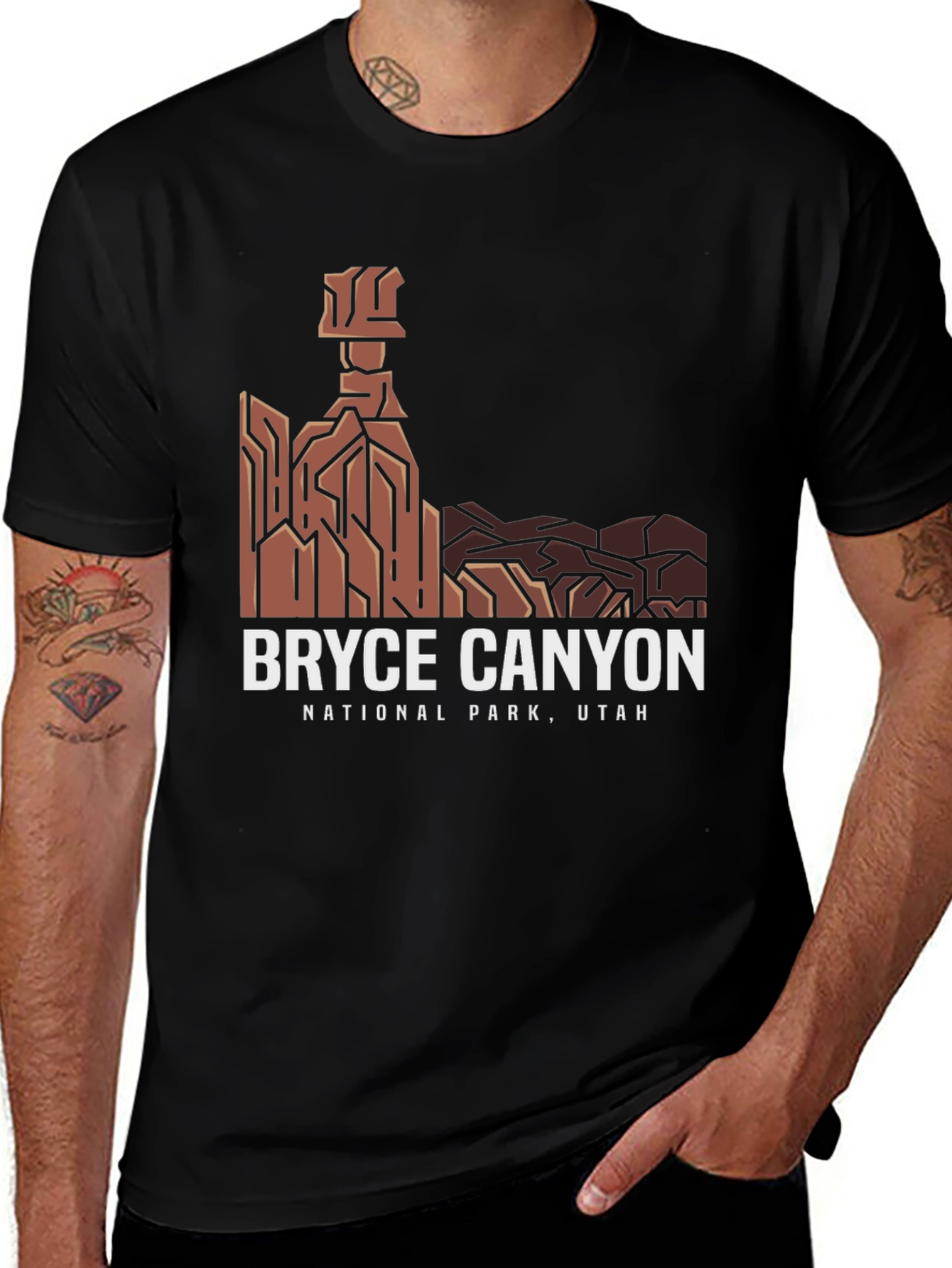Variant 19 of Bryce Canyon National Park Tee - Utah Souvenir
