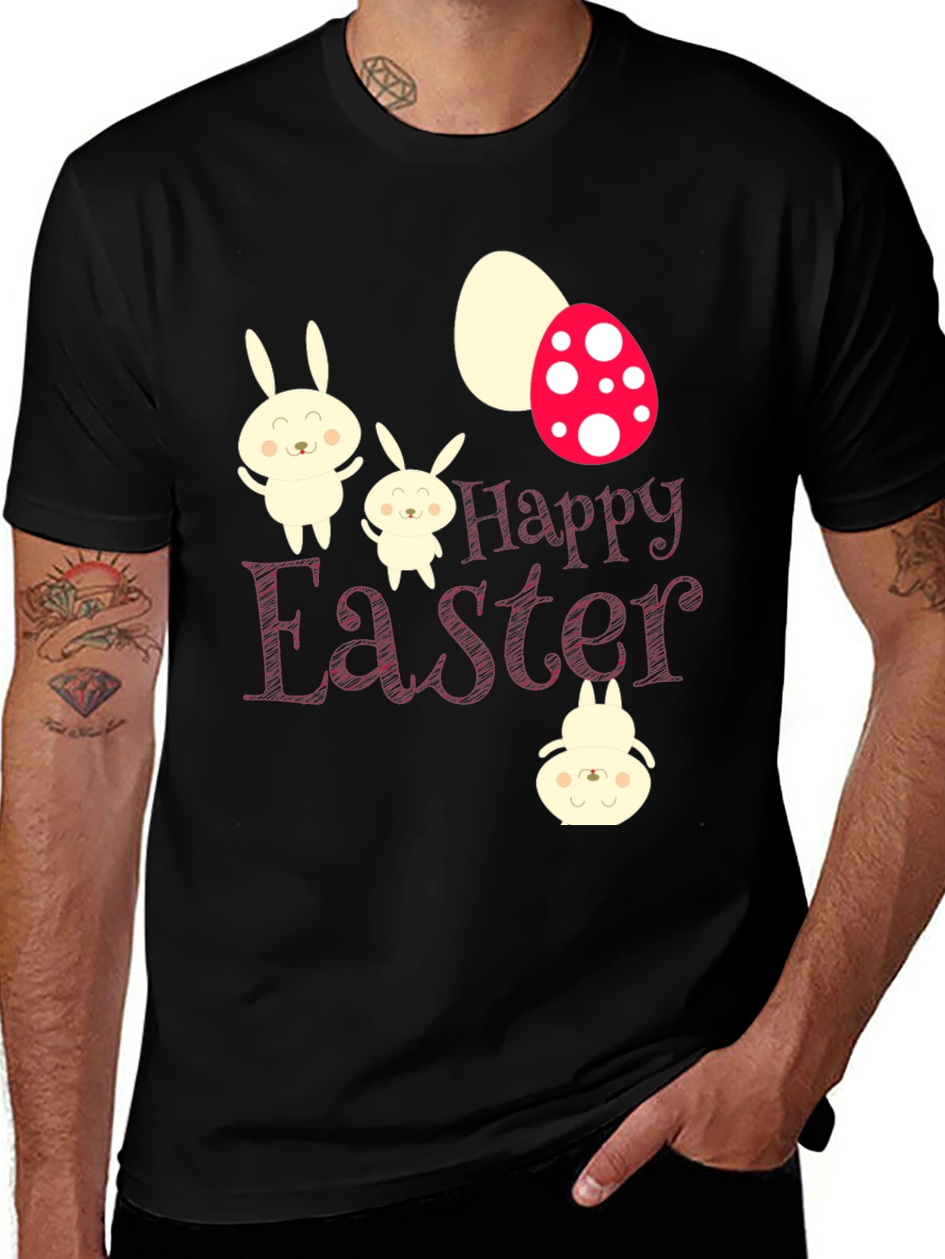 Variant 24 of Happy Easter Bunny T-Shirt