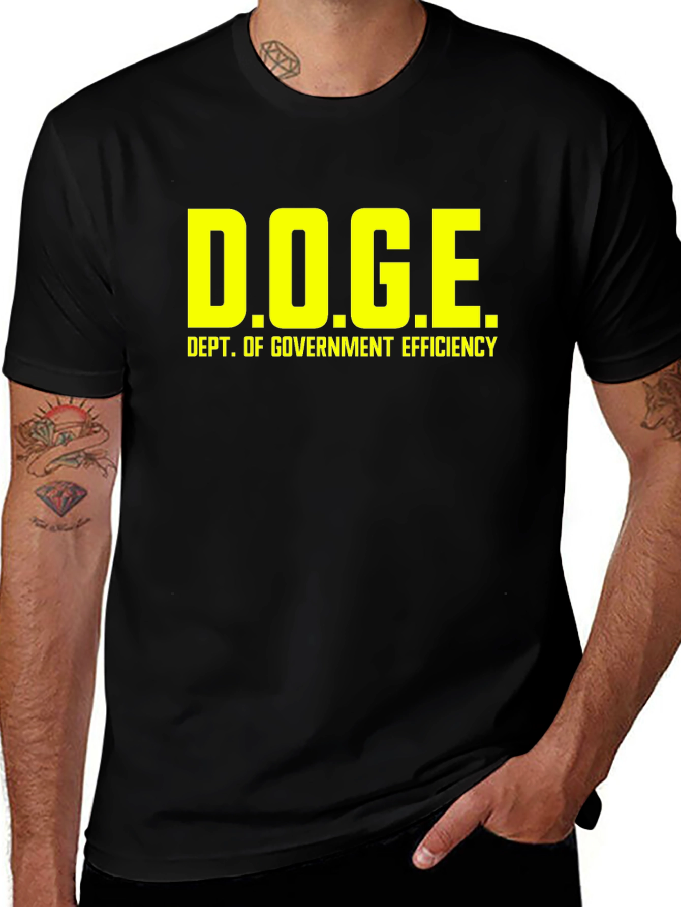 Variant 29 of D.O.G.E. Dept. of Government Efficiency Graphic Tee