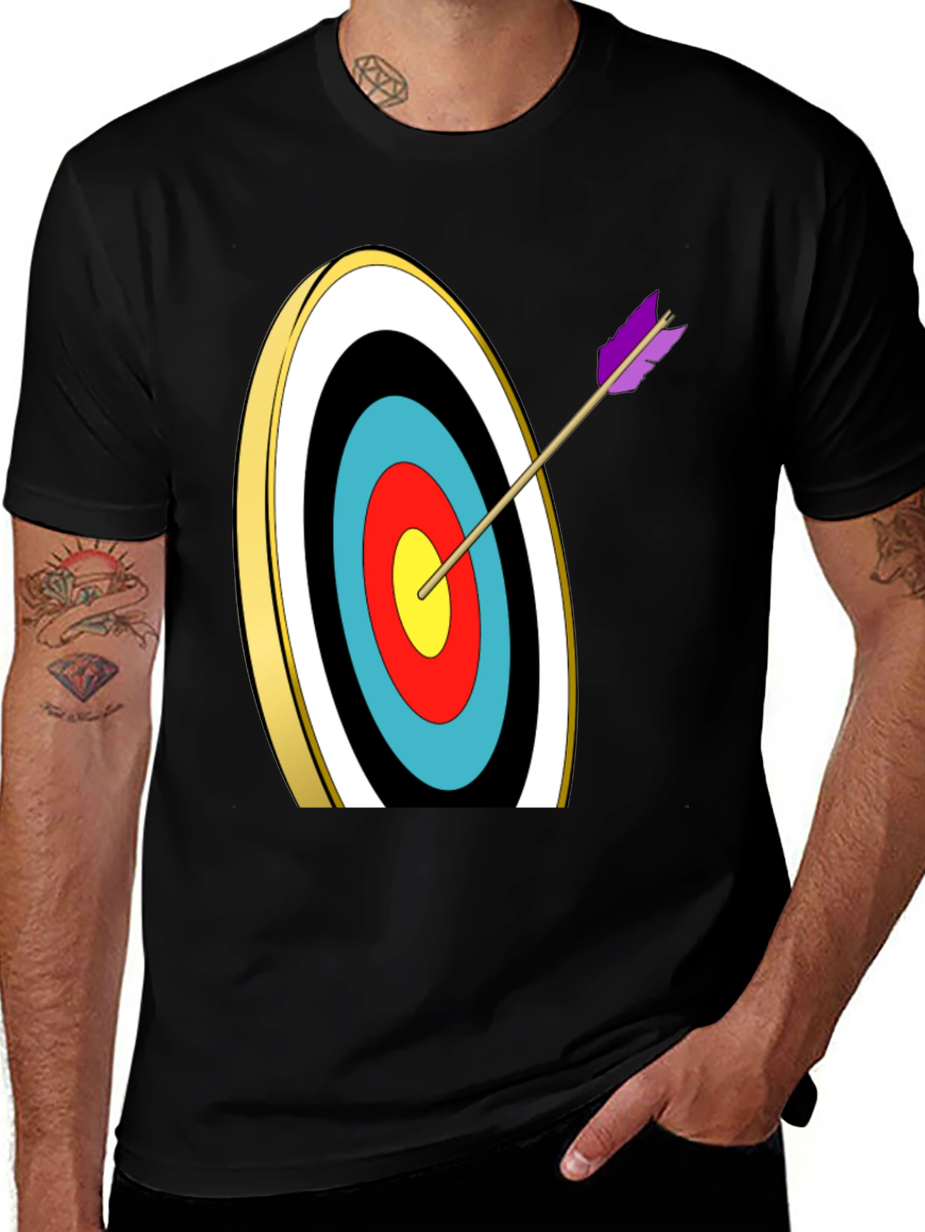 Variant 15 of Target T-Shirt - Bulls-eye Design
