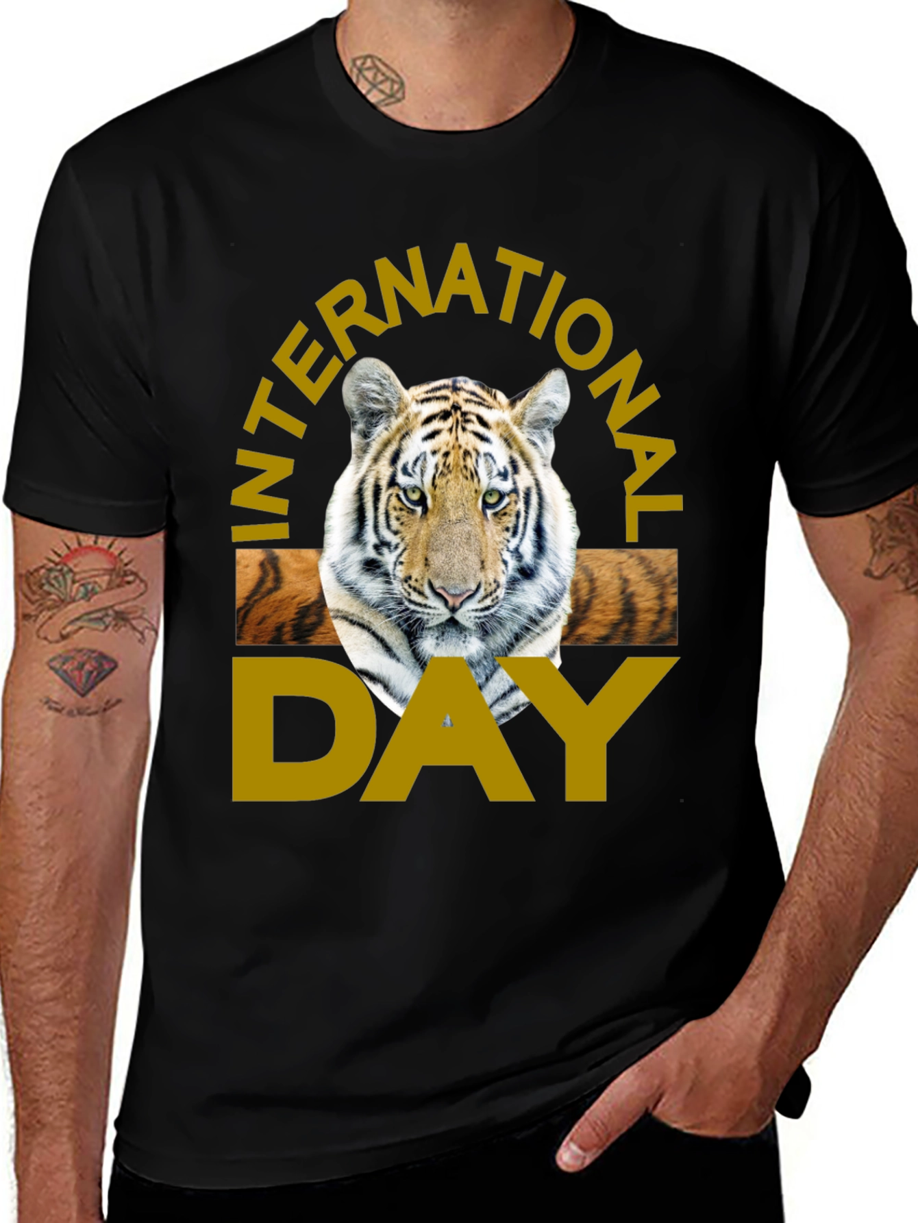 Variant 24 of International Tiger Day Graphic Tee