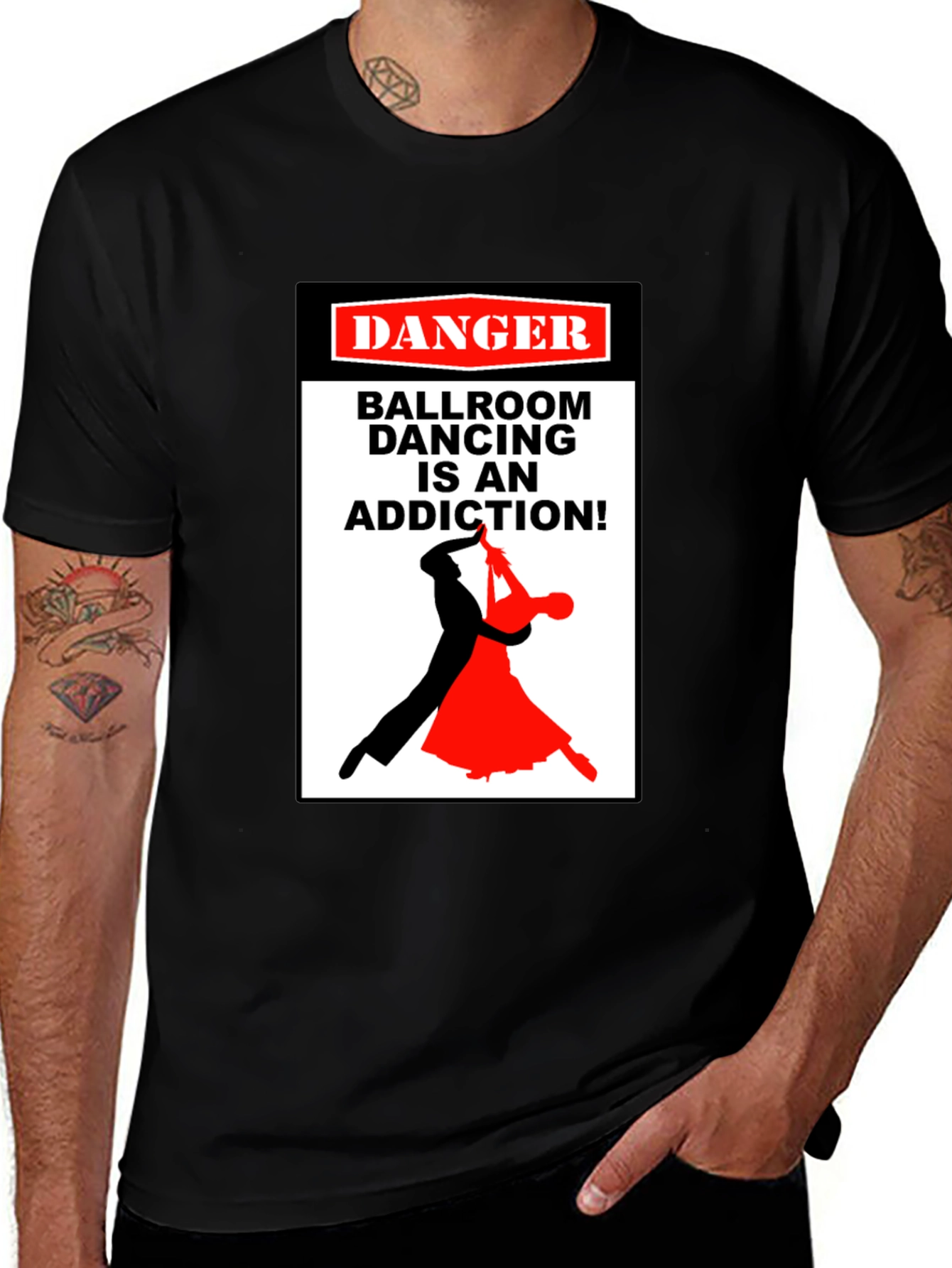 Variant 15 of Ballroom Dancing Addiction T-Shirt