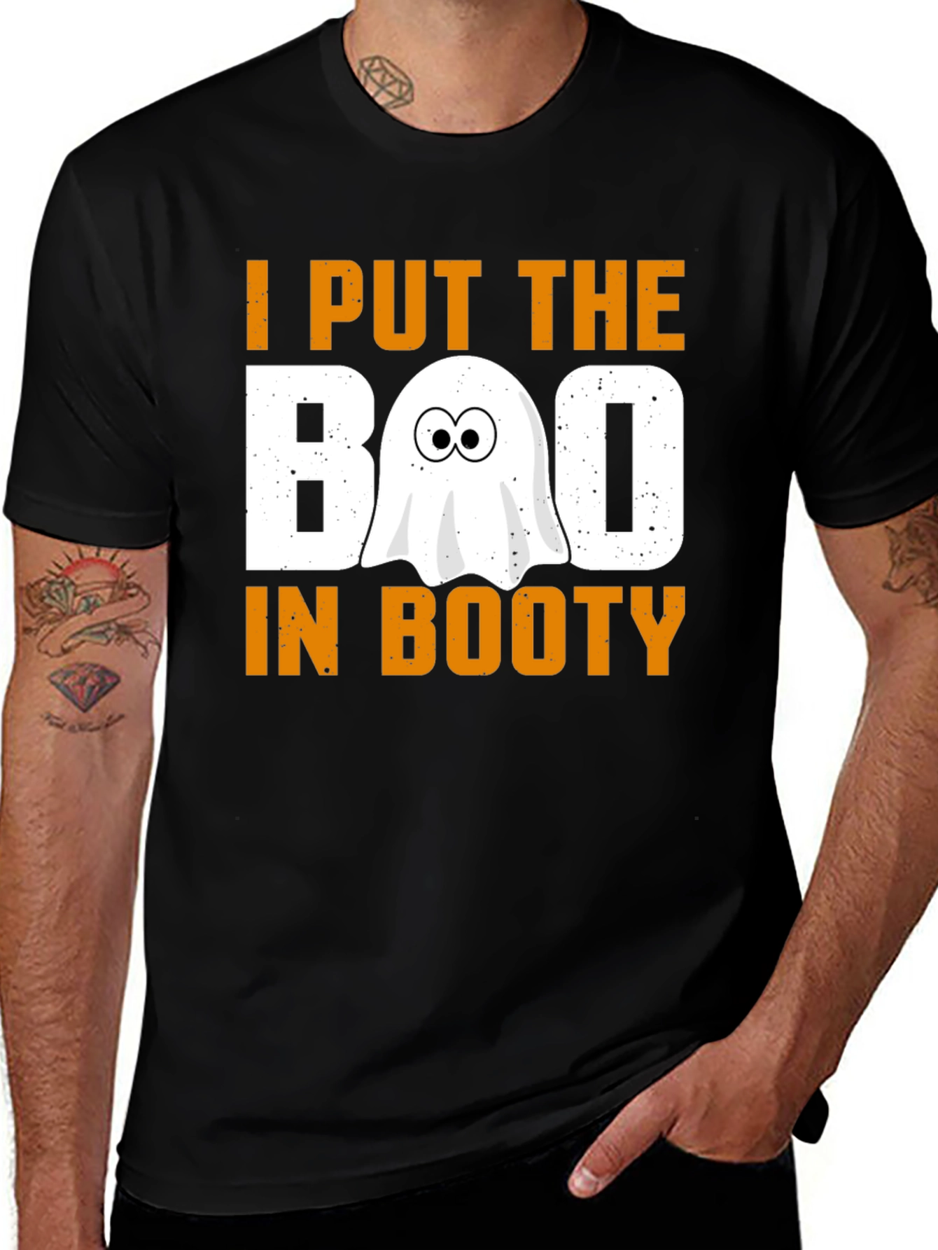 Variant 4 of I Put The Boo In Booty Halloween Ghost T-Shirt