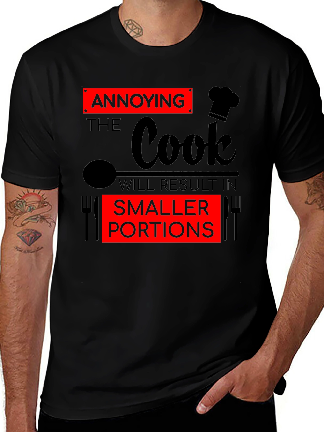 Variant 27 of Annoying the Cook T-Shirt Funny Chef Gift
