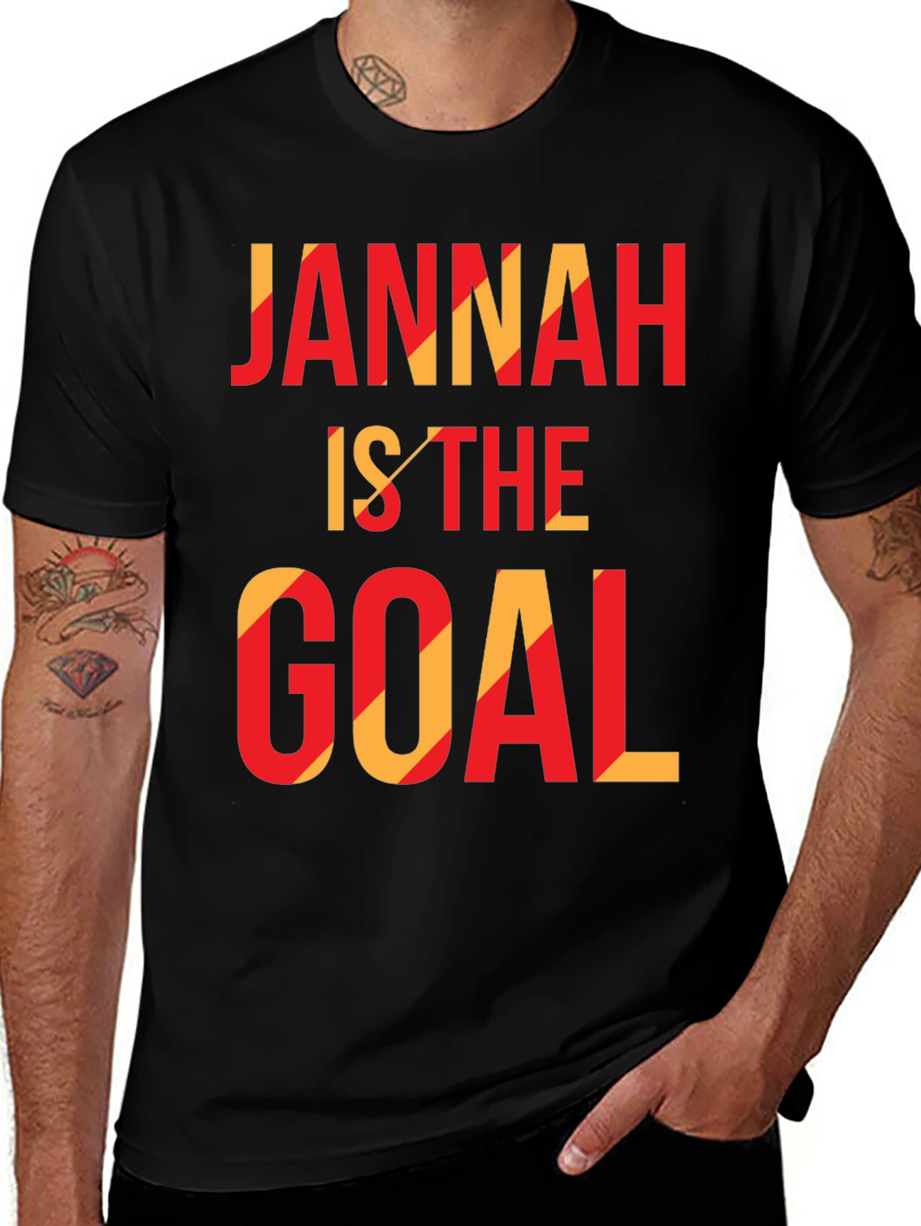 Variant 19 of Jannah is the Goal Graphic T-Shirt