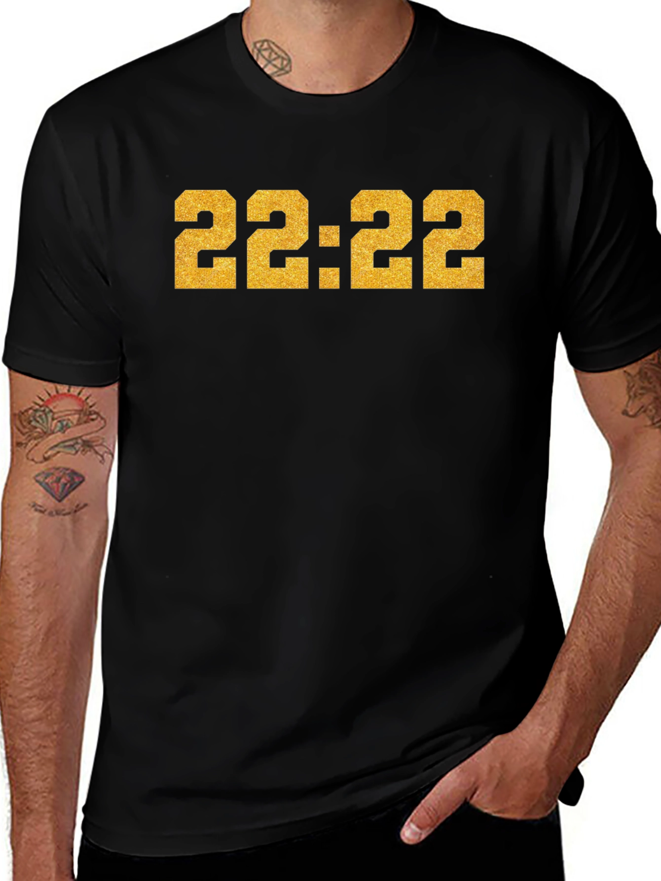 Variant 11 of 22:22 Graphic Tee - Soft & Stylish Crew Neck T-Shirt