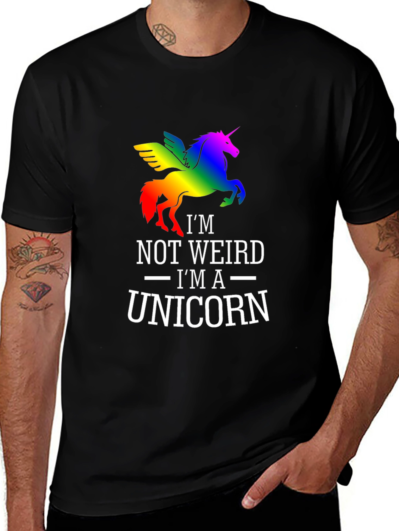 Variant 27 of I'm Not Weird I'm a Unicorn T-Shirt