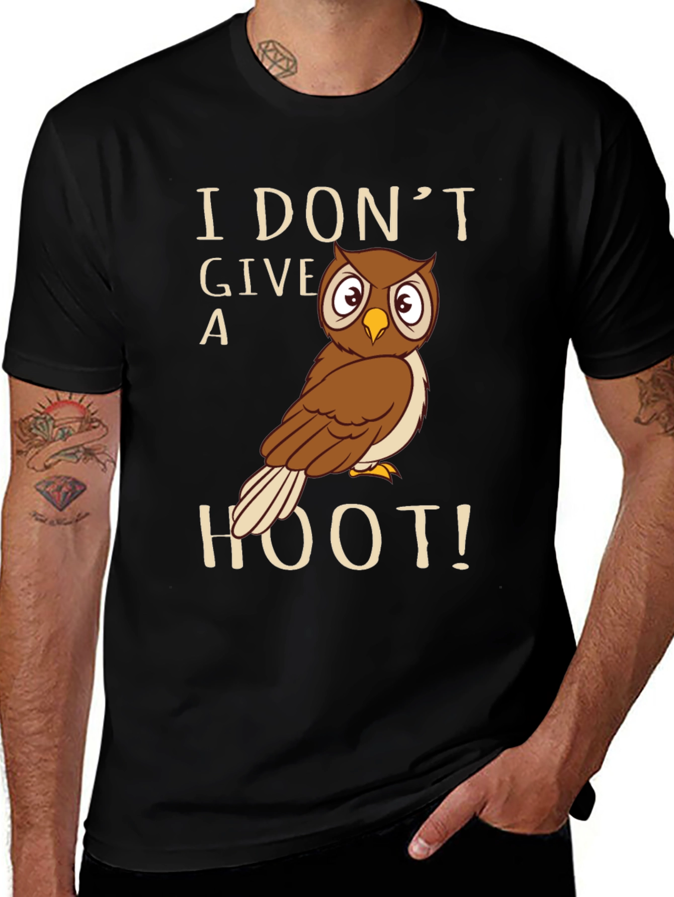 Variant 30 of I Don't Give A Hoot Owl Graphic T-Shirt