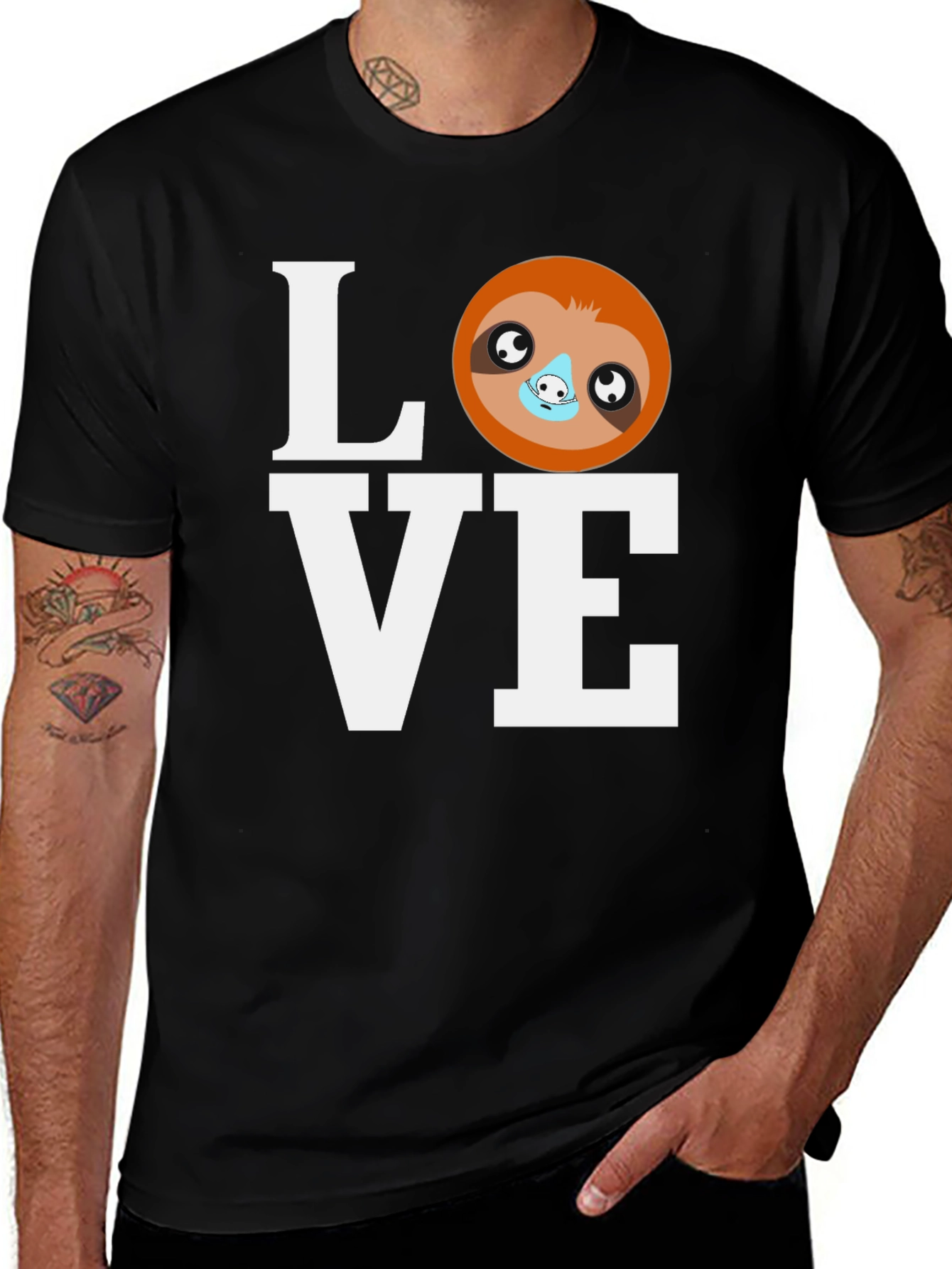 Variant 16 of Sloth Love T-Shirt - Cute & Comfy