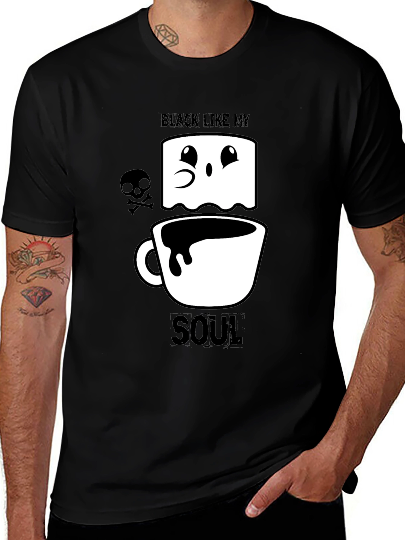 Variant 6 of Black Like My Soul Graphic T-Shirt