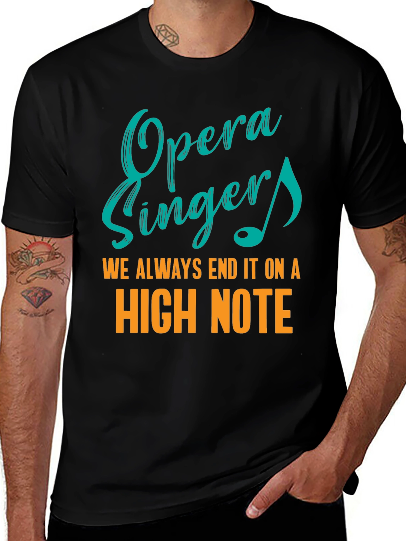 Variant 14 of Opera Singers High Note T-Shirt