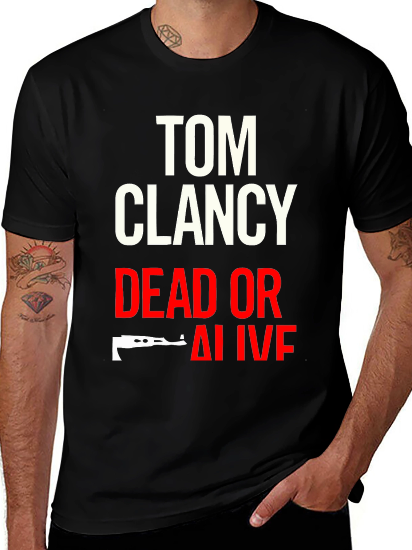 Variant 18 of Tom Clancy Dead or Alive Graphic Tee