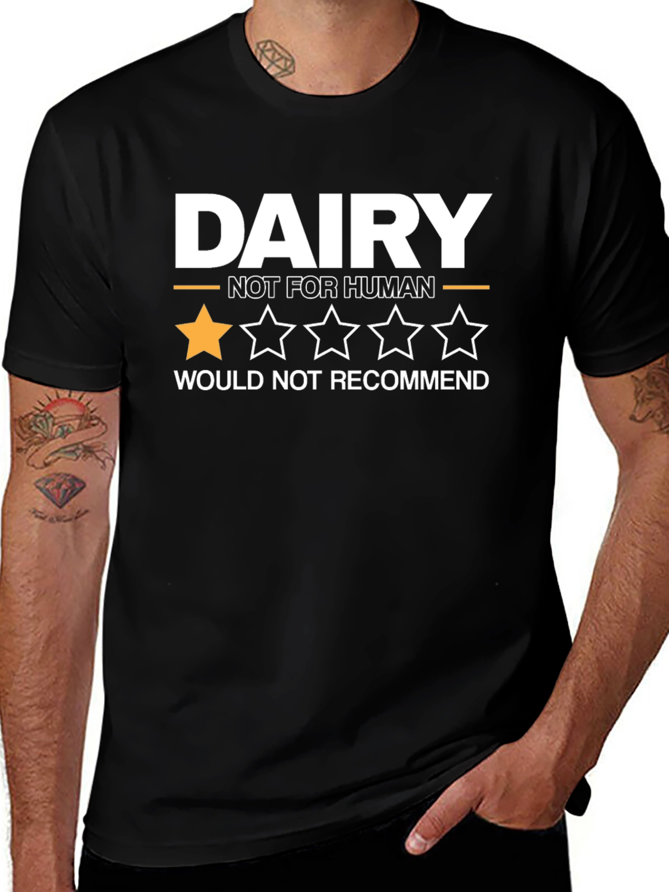 Variant 10 of Dairy Not For Human T-Shirt