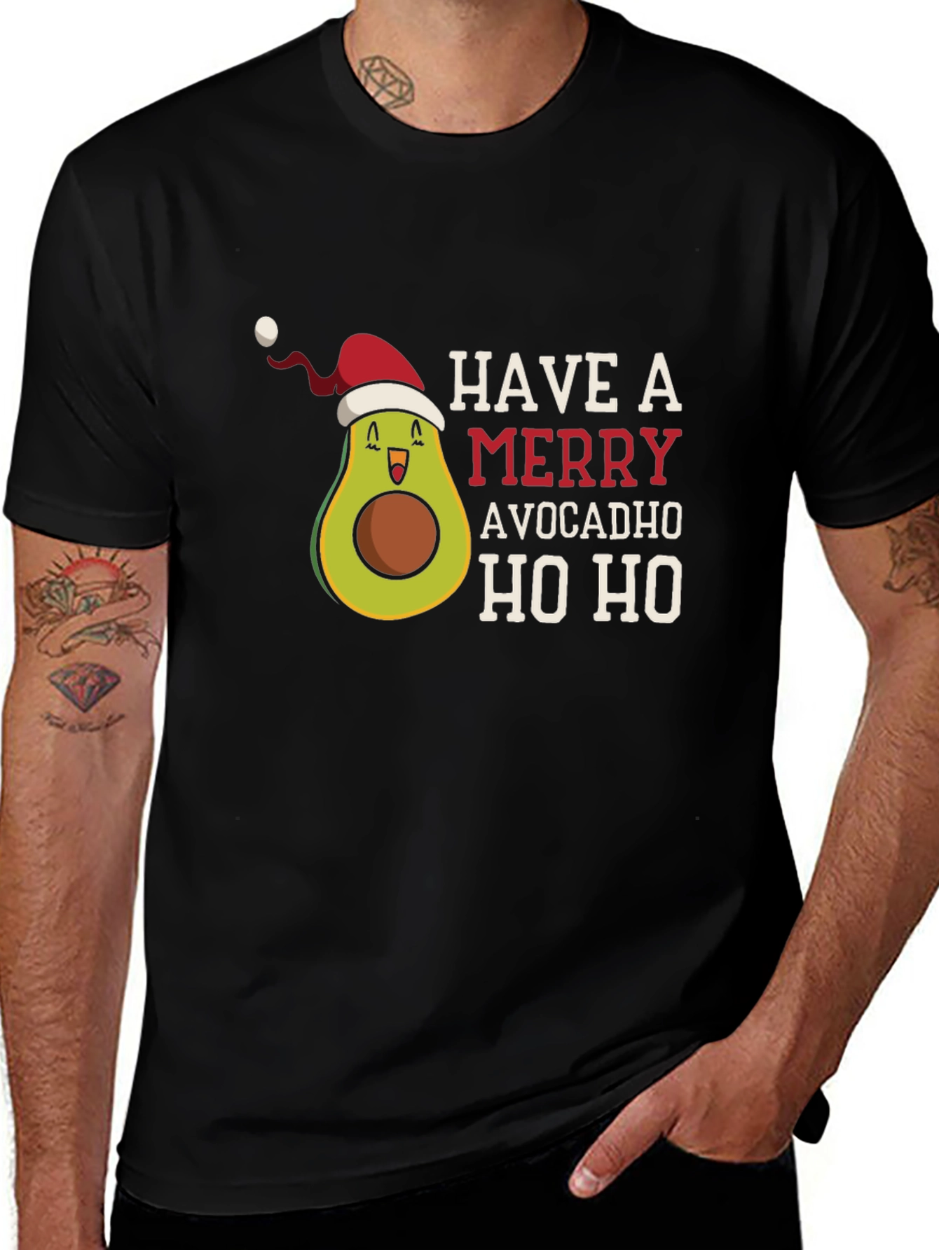 Merry Avocadho Holiday T-Shirt