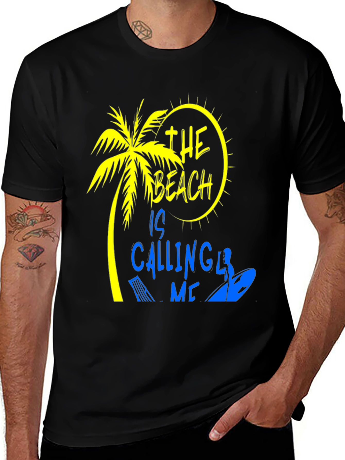 Variant 19 of Beach Calling Graphic Tee - Vacation Ready